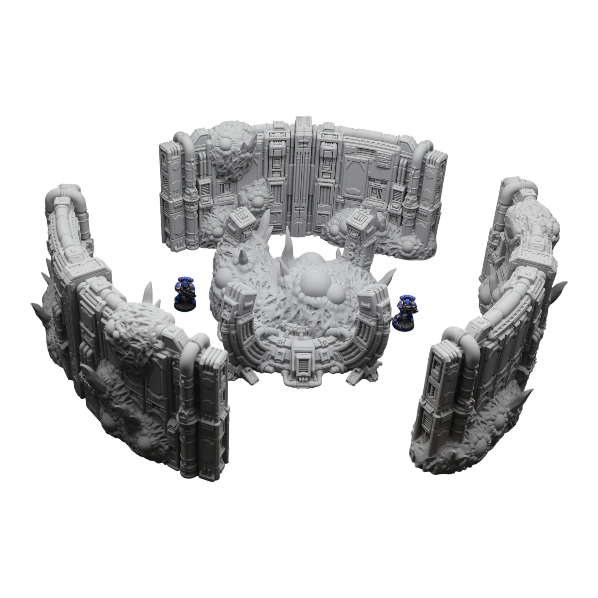 Wargaming 28mm scatter terrain scenery showing 3D-printed item that is compatible with games such as Warhammer 40K, Star Wars Legions, D+D, Dungeons and Dragons, Sci-Fi, Fantasy and other miniature tabletop games. Brand Jawar3d found at www.jawar3d.co.uk.