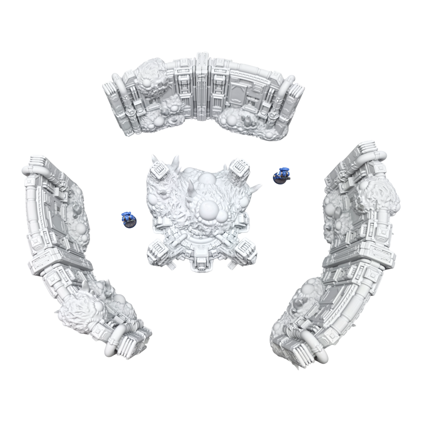 Wargaming 28mm scatter terrain scenery showing 3D-printed item that is compatible with games such as Warhammer 40K, Star Wars Legions, D+D, Dungeons and Dragons, Sci-Fi, Fantasy and other miniature tabletop games. Brand Jawar3d found at www.jawar3d.co.uk.