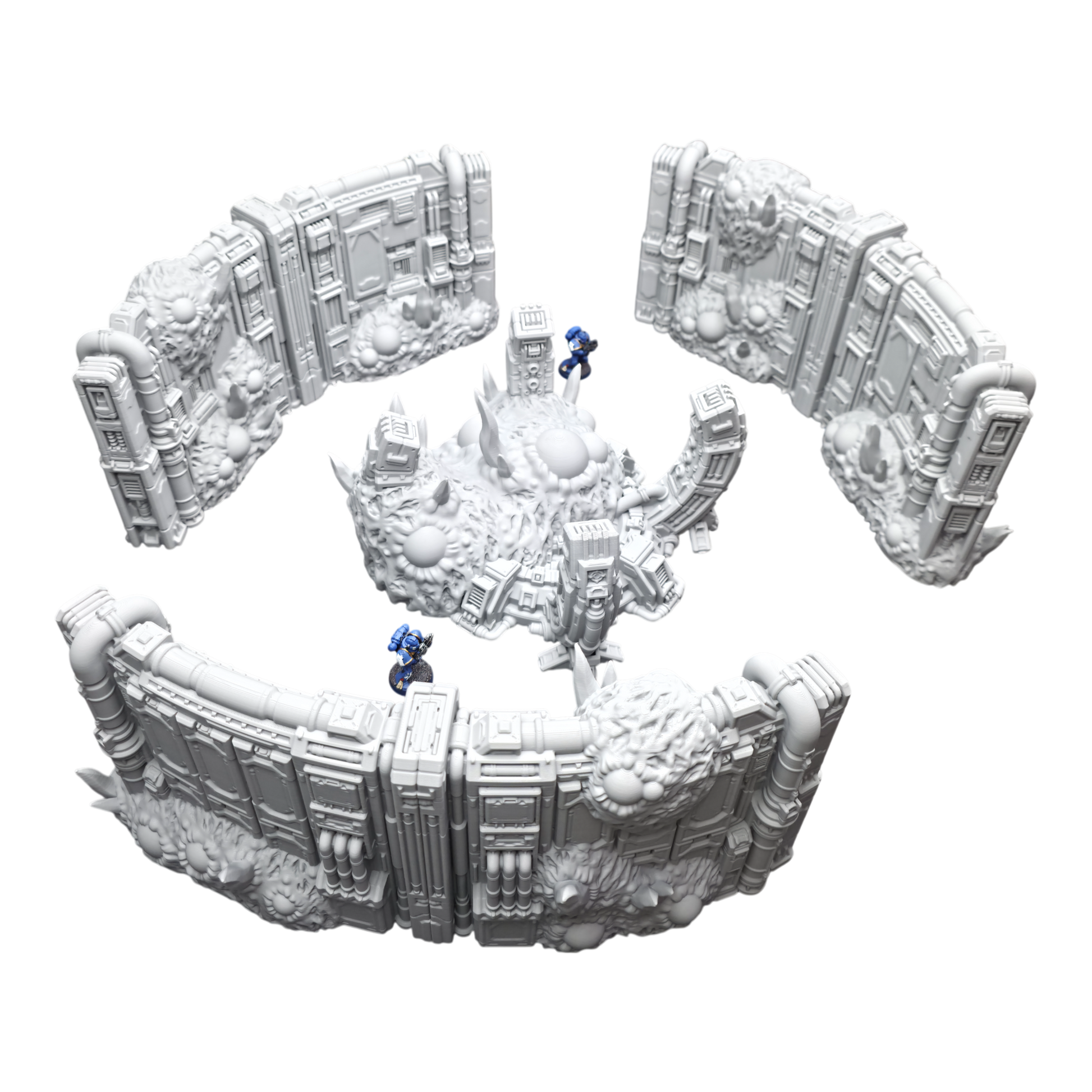 Wargaming 28mm scatter terrain scenery showing 3D-printed item that is compatible with games such as Warhammer 40K, Star Wars Legions, D+D, Dungeons and Dragons, Sci-Fi, Fantasy and other miniature tabletop games. Brand Jawar3d found at www.jawar3d.co.uk.