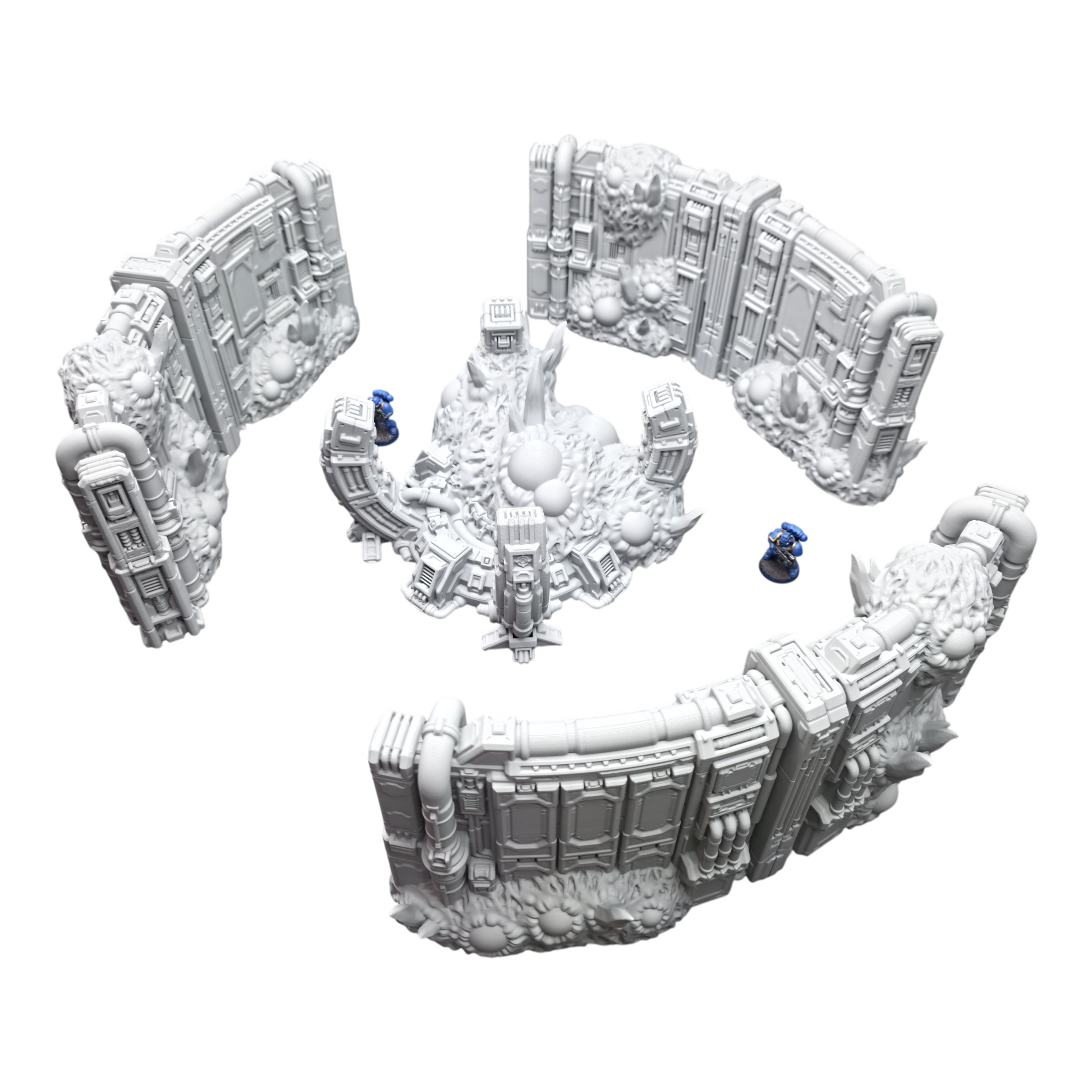Wargaming 28mm scatter terrain scenery showing 3D-printed item that is compatible with games such as Warhammer 40K, Star Wars Legions, D+D, Dungeons and Dragons, Sci-Fi, Fantasy and other miniature tabletop games. Brand Jawar3d found at www.jawar3d.co.uk.