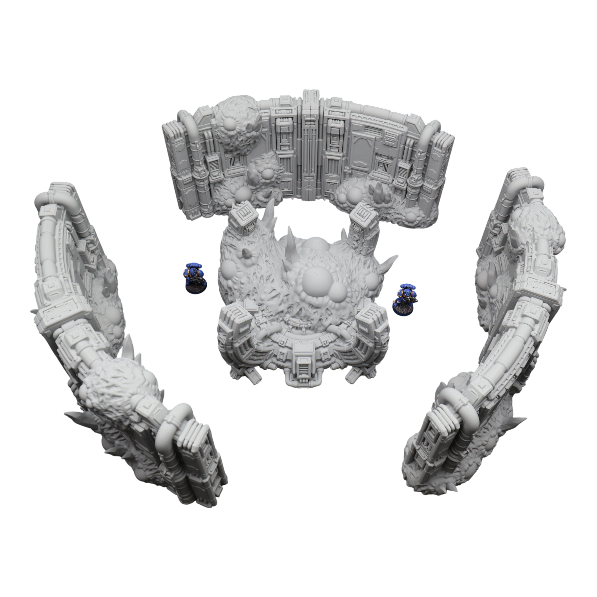 Wargaming 28mm scatter terrain scenery showing 3D-printed item that is compatible with games such as Warhammer 40K, Star Wars Legions, D+D, Dungeons and Dragons, Sci-Fi, Fantasy and other miniature tabletop games. Brand Jawar3d found at www.jawar3d.co.uk.