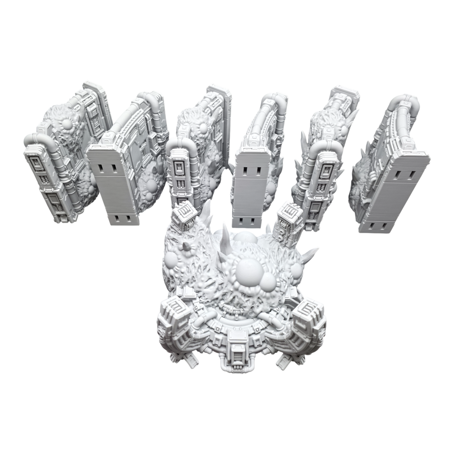 Wargaming 28mm scatter terrain scenery showing 3D-printed item that is compatible with games such as Warhammer 40K, Star Wars Legions, D+D, Dungeons and Dragons, Sci-Fi, Fantasy and other miniature tabletop games. Brand Jawar3d found at www.jawar3d.co.uk.