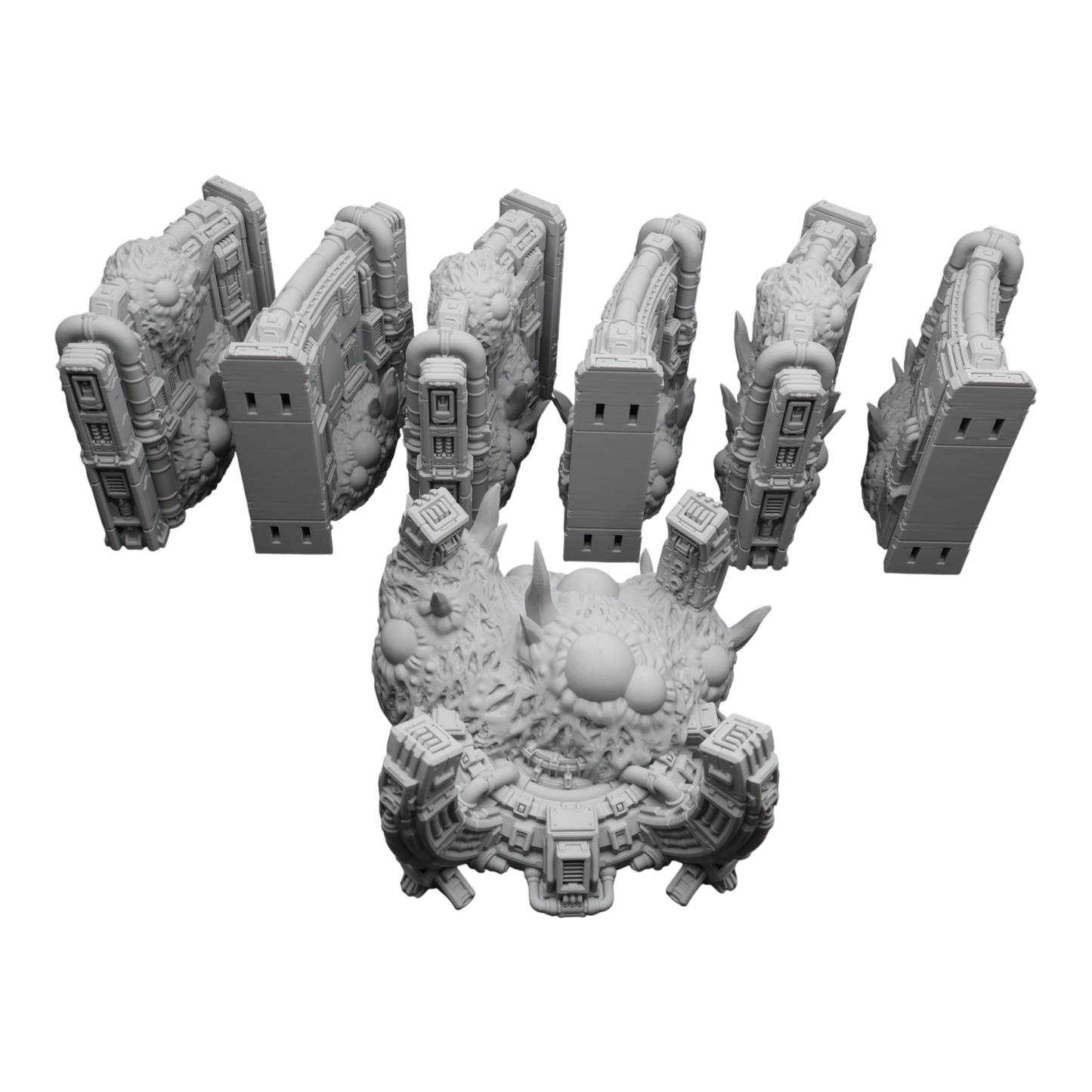 Wargaming 28mm scatter terrain scenery showing 3D-printed item that is compatible with games such as Warhammer 40K, Star Wars Legions, D+D, Dungeons and Dragons, Sci-Fi, Fantasy and other miniature tabletop games. Brand Jawar3d found at www.jawar3d.co.uk.