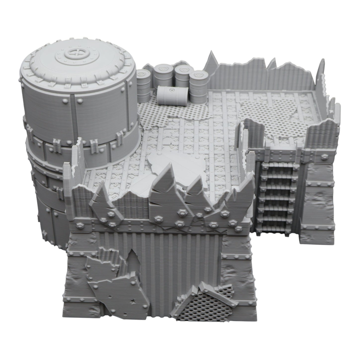 Wargaming 28mm scatter terrain scenery showing 3D-printed item that is compatible with games such as Warhammer 40K, Star Wars Legions, D+D, Dungeons and Dragons, Sci-Fi, Fantasy and other miniature tabletop games. Brand Jawar3d found at www.jawar3d.co.uk.