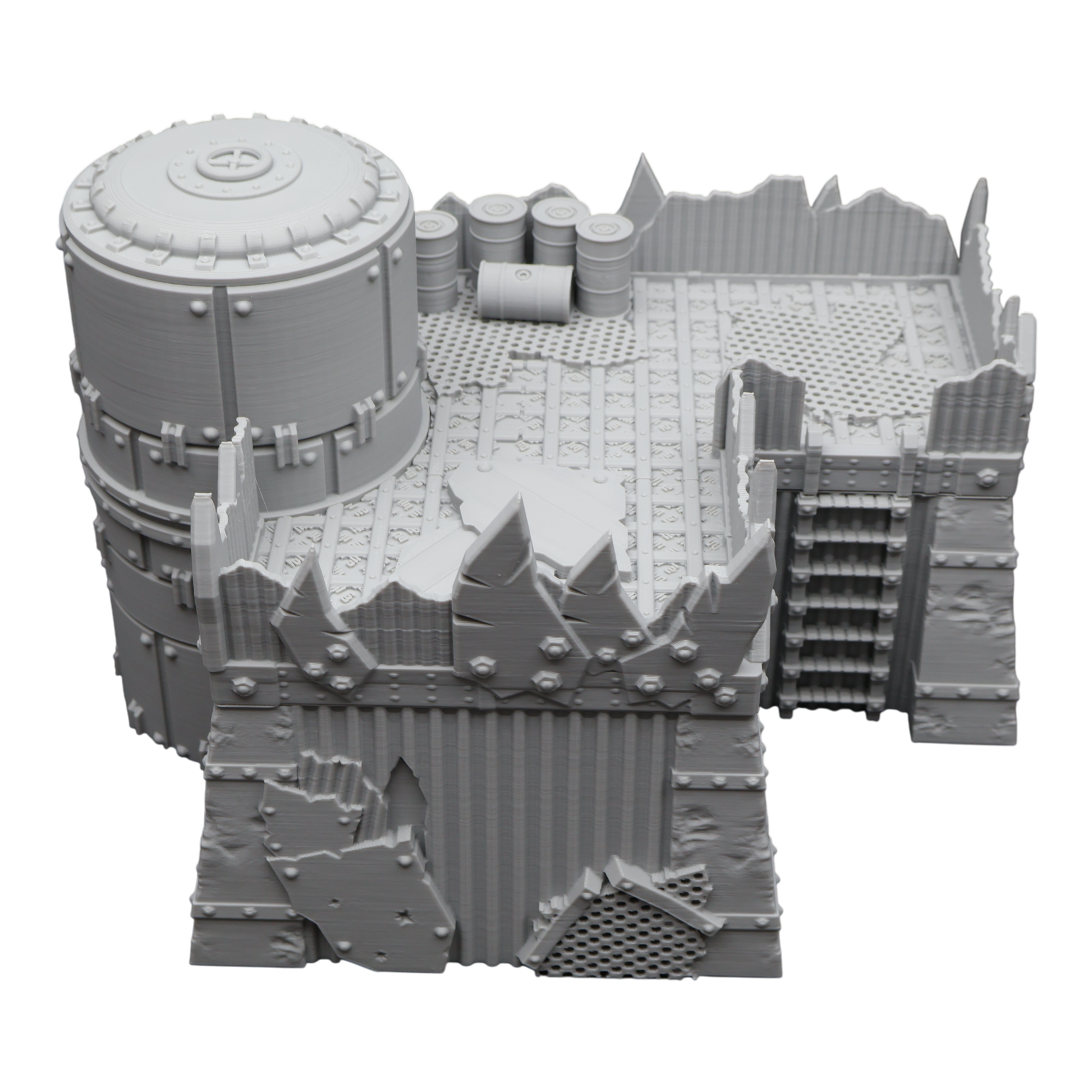 Wargaming 28mm scatter terrain scenery showing 3D-printed item that is compatible with games such as Warhammer 40K, Star Wars Legions, D+D, Dungeons and Dragons, Sci-Fi, Fantasy and other miniature tabletop games. Brand Jawar3d found at www.jawar3d.co.uk.