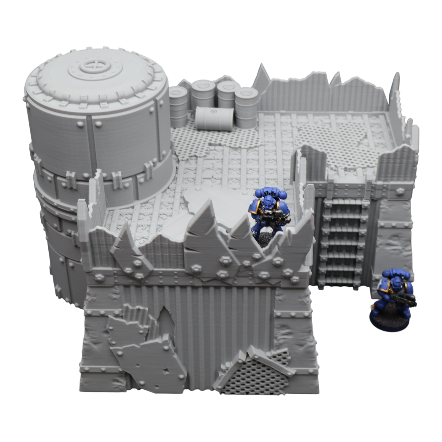 Wargaming 28mm scatter terrain scenery showing 3D-printed item that is compatible with games such as Warhammer 40K, Star Wars Legions, D+D, Dungeons and Dragons, Sci-Fi, Fantasy and other miniature tabletop games. Brand Jawar3d found at www.jawar3d.co.uk.