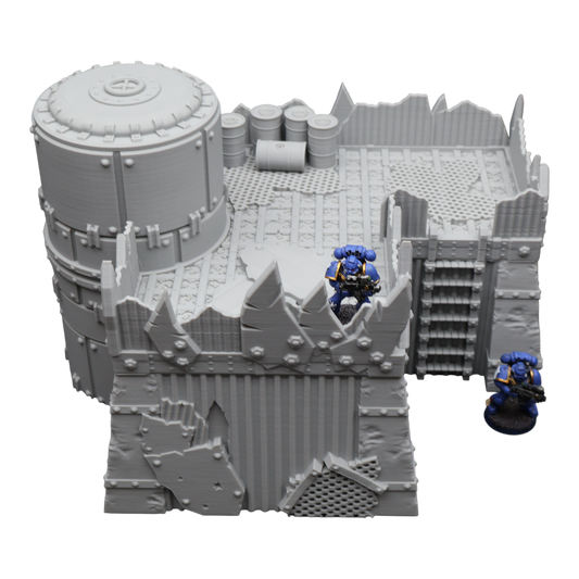 Wargaming 28mm scatter terrain scenery showing 3D-printed item that is compatible with games such as Warhammer 40K, Star Wars Legions, D+D, Dungeons and Dragons, Sci-Fi, Fantasy and other miniature tabletop games. Brand Jawar3d found at www.jawar3d.co.uk.