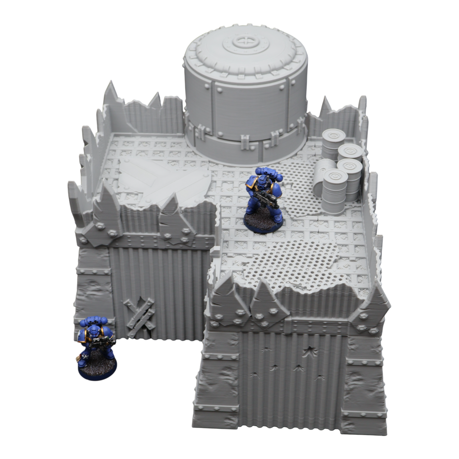 Wargaming 28mm scatter terrain scenery showing 3D-printed item that is compatible with games such as Warhammer 40K, Star Wars Legions, D+D, Dungeons and Dragons, Sci-Fi, Fantasy and other miniature tabletop games. Brand Jawar3d found at www.jawar3d.co.uk.