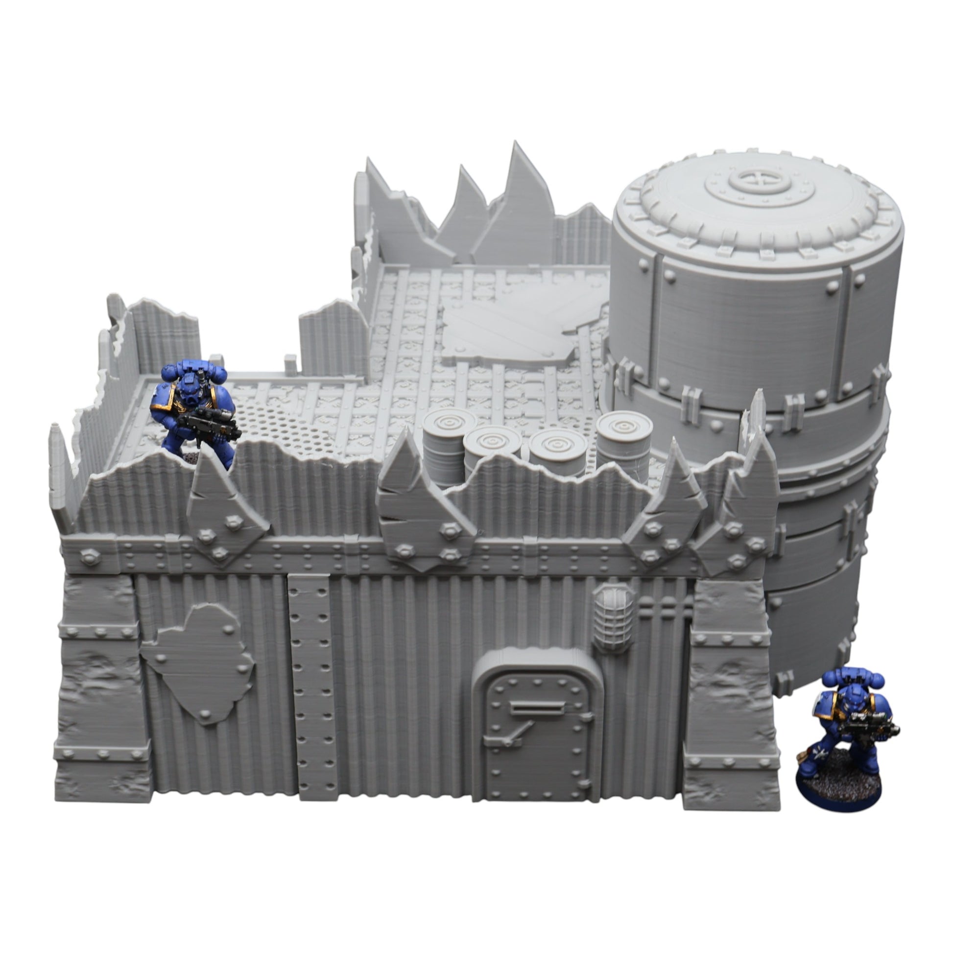 Wargaming 28mm scatter terrain scenery showing 3D-printed item that is compatible with games such as Warhammer 40K, Star Wars Legions, D+D, Dungeons and Dragons, Sci-Fi, Fantasy and other miniature tabletop games. Brand Jawar3d found at www.jawar3d.co.uk.