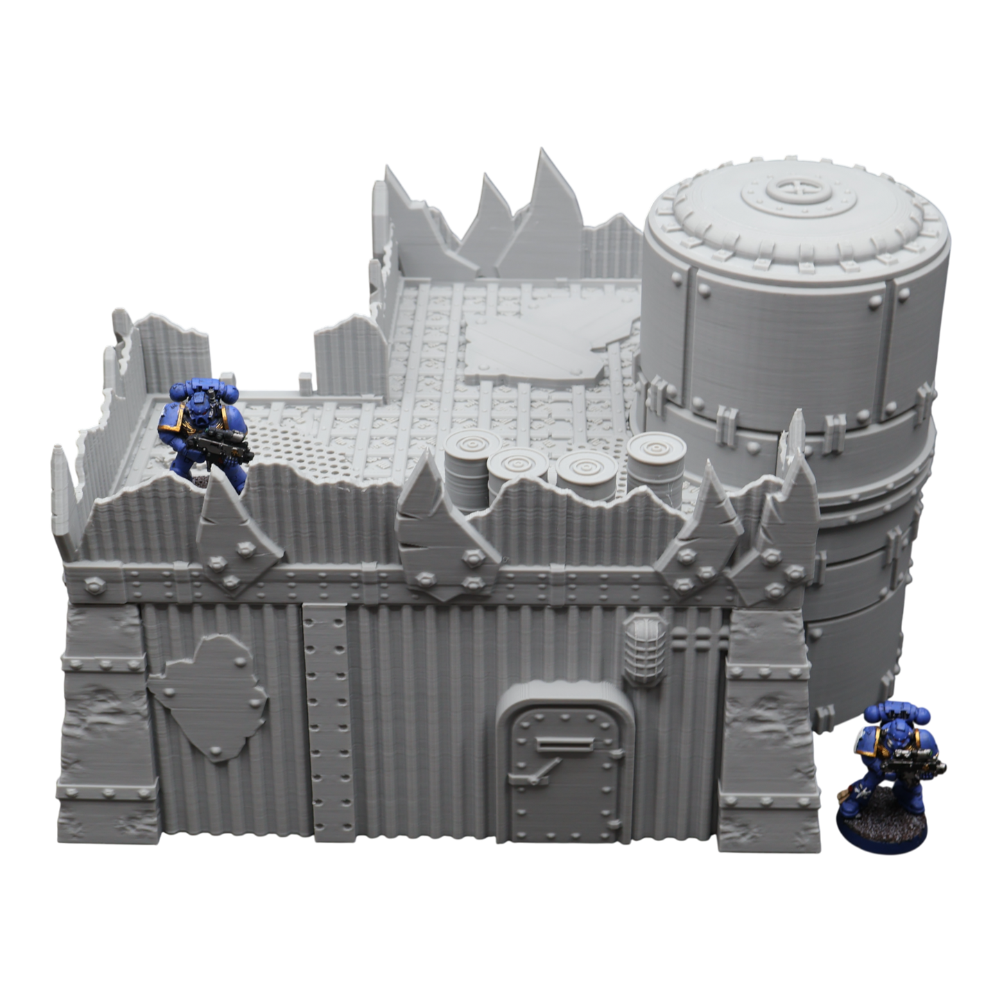 Wargaming 28mm scatter terrain scenery showing 3D-printed item that is compatible with games such as Warhammer 40K, Star Wars Legions, D+D, Dungeons and Dragons, Sci-Fi, Fantasy and other miniature tabletop games. Brand Jawar3d found at www.jawar3d.co.uk.