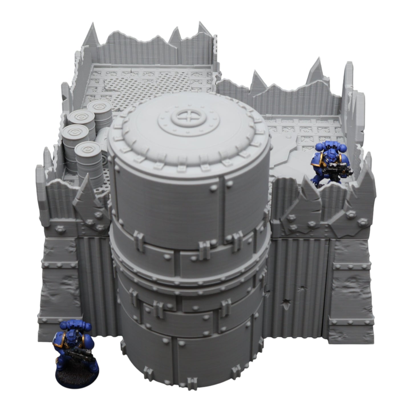 Wargaming 28mm scatter terrain scenery showing 3D-printed item that is compatible with games such as Warhammer 40K, Star Wars Legions, D+D, Dungeons and Dragons, Sci-Fi, Fantasy and other miniature tabletop games. Brand Jawar3d found at www.jawar3d.co.uk.