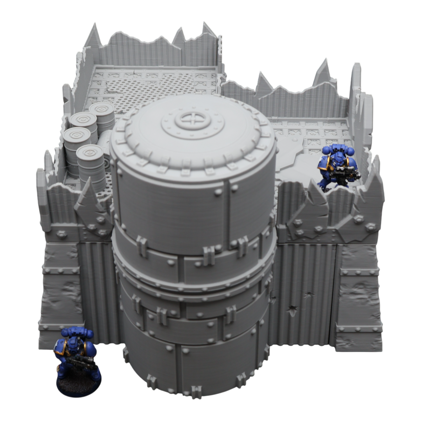 Wargaming 28mm scatter terrain scenery showing 3D-printed item that is compatible with games such as Warhammer 40K, Star Wars Legions, D+D, Dungeons and Dragons, Sci-Fi, Fantasy and other miniature tabletop games. Brand Jawar3d found at www.jawar3d.co.uk.