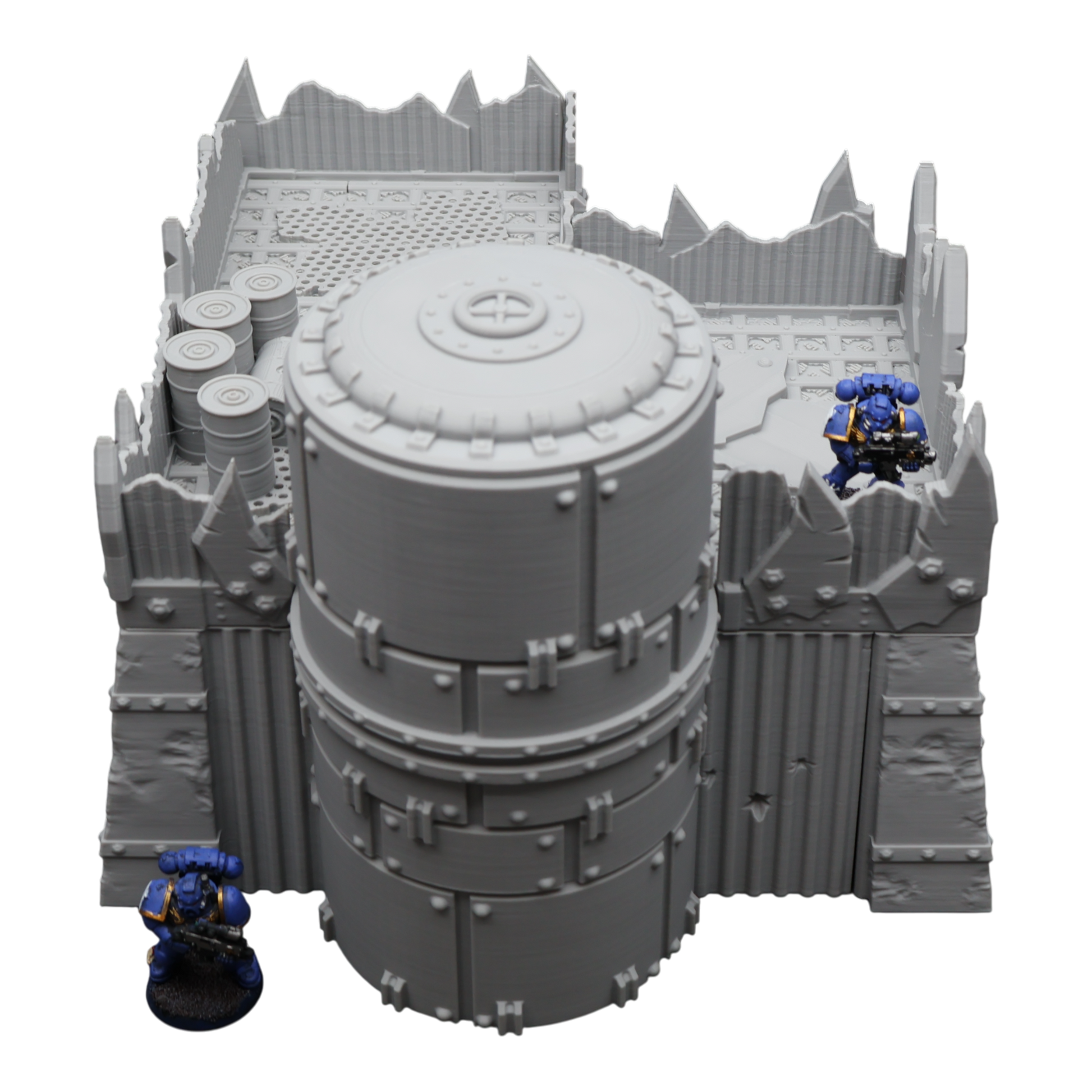 Wargaming 28mm scatter terrain scenery showing 3D-printed item that is compatible with games such as Warhammer 40K, Star Wars Legions, D+D, Dungeons and Dragons, Sci-Fi, Fantasy and other miniature tabletop games. Brand Jawar3d found at www.jawar3d.co.uk.