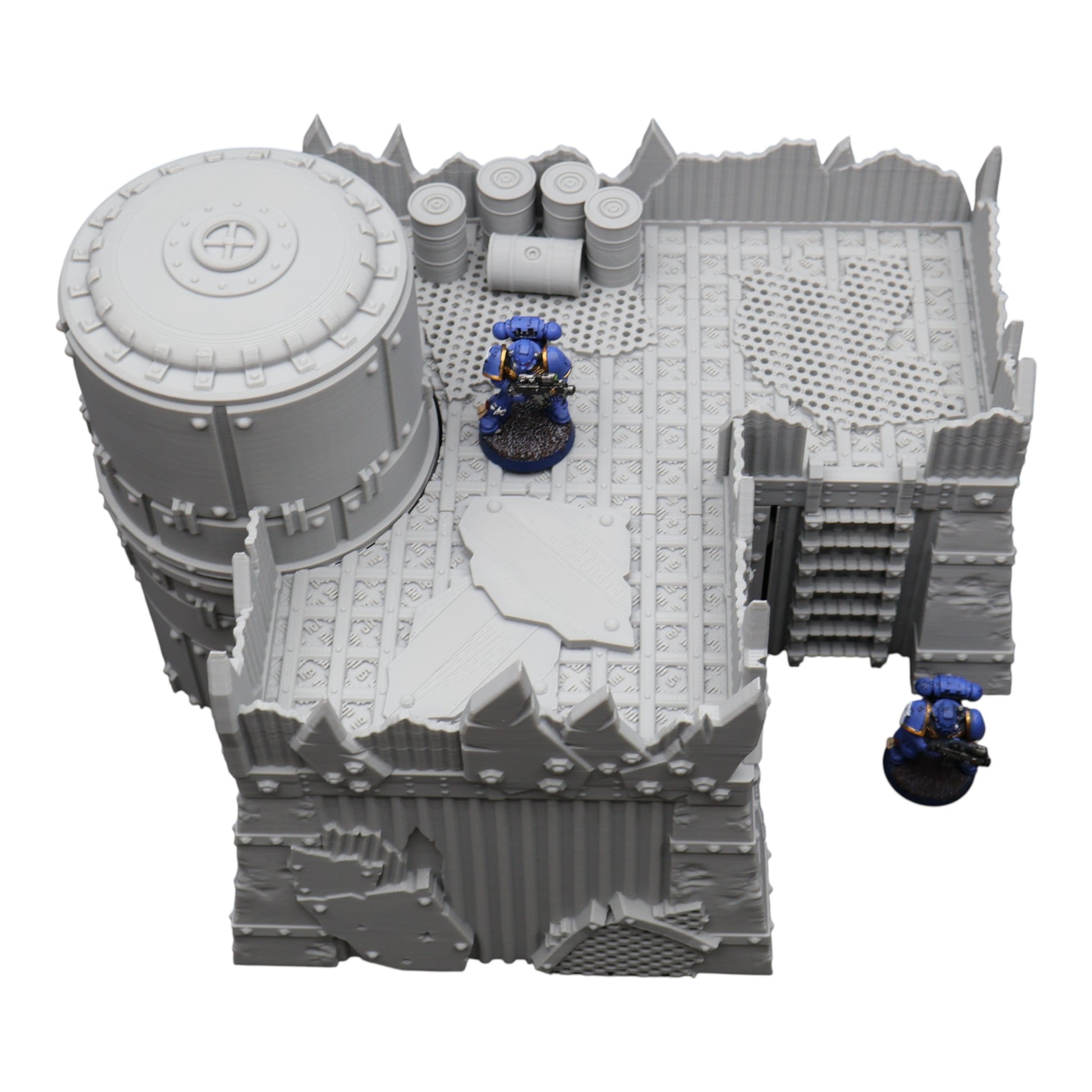 Wargaming 28mm scatter terrain scenery showing 3D-printed item that is compatible with games such as Warhammer 40K, Star Wars Legions, D+D, Dungeons and Dragons, Sci-Fi, Fantasy and other miniature tabletop games. Brand Jawar3d found at www.jawar3d.co.uk.