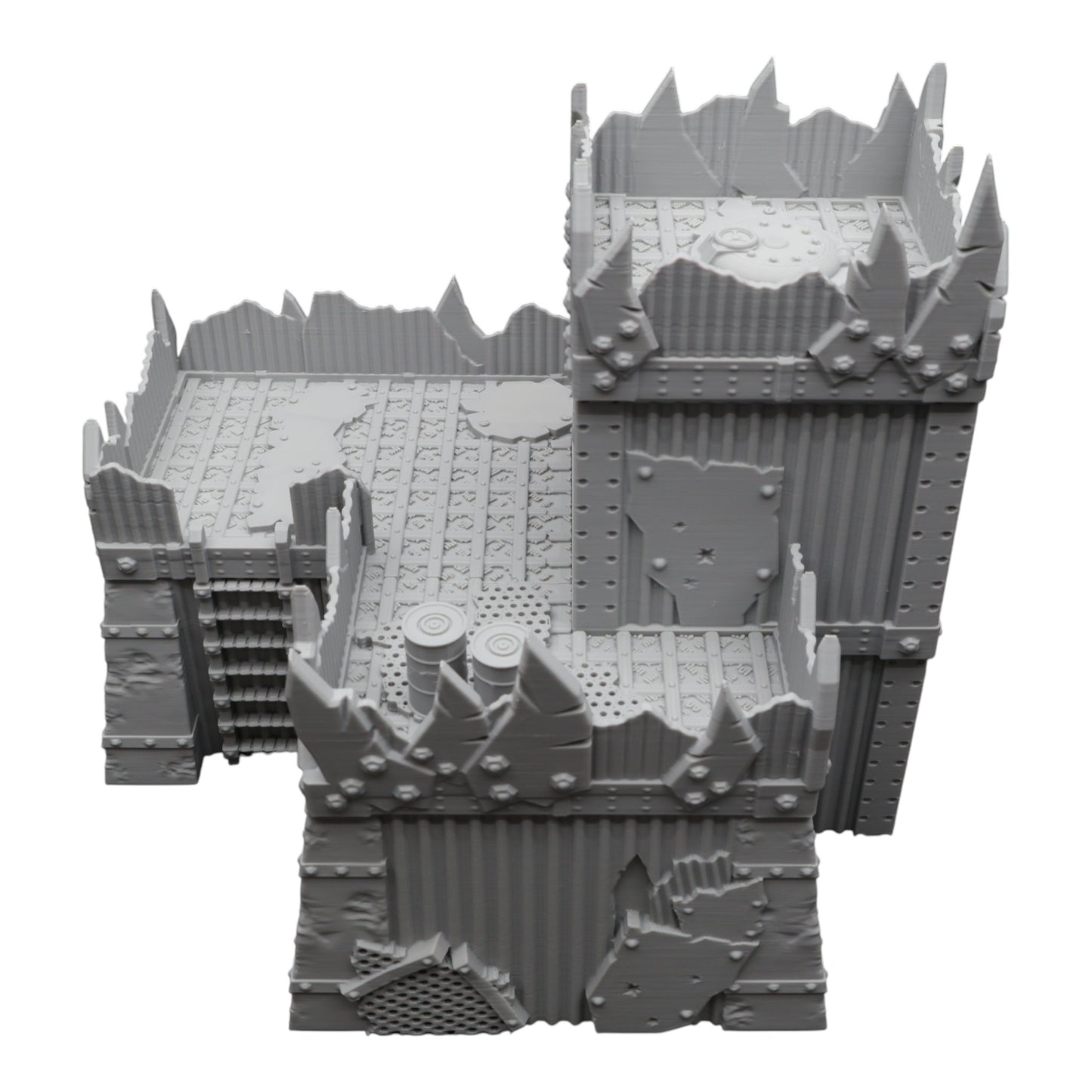 Wargaming 28mm scatter terrain scenery showing 3D-printed item that is compatible with games such as Warhammer 40K, Star Wars Legions, D+D, Dungeons and Dragons, Sci-Fi, Fantasy and other miniature tabletop games. Brand Jawar3d found at www.jawar3d.co.uk.