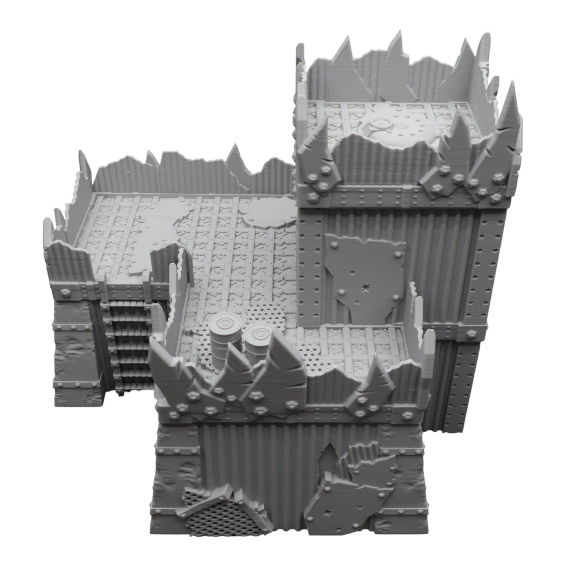 Wargaming 28mm scatter terrain scenery showing 3D-printed item that is compatible with games such as Warhammer 40K, Star Wars Legions, D+D, Dungeons and Dragons, Sci-Fi, Fantasy and other miniature tabletop games. Brand Jawar3d found at www.jawar3d.co.uk.