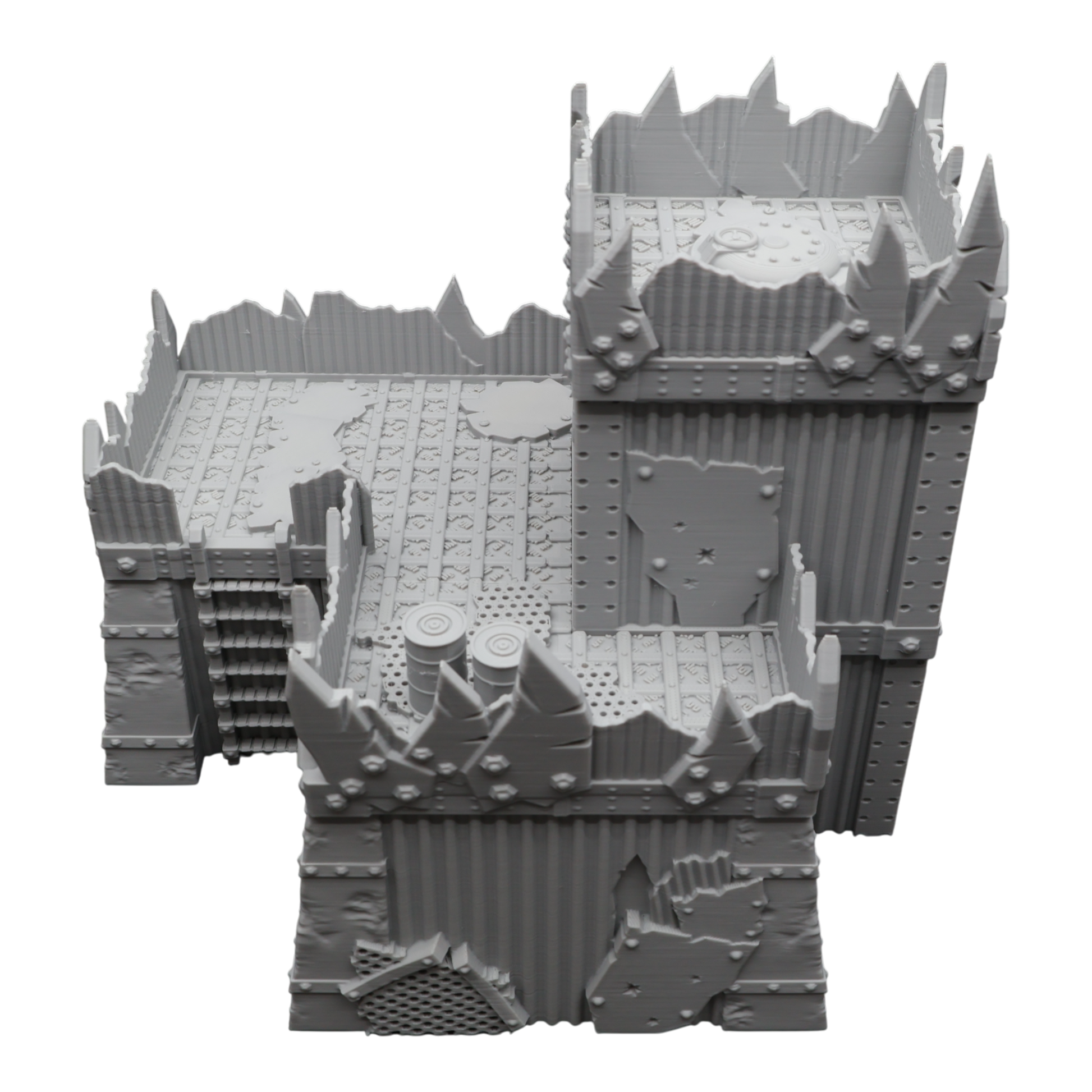 Wargaming 28mm scatter terrain scenery showing 3D-printed item that is compatible with games such as Warhammer 40K, Star Wars Legions, D+D, Dungeons and Dragons, Sci-Fi, Fantasy and other miniature tabletop games. Brand Jawar3d found at www.jawar3d.co.uk.