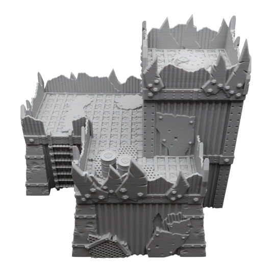 Wargaming 28mm scatter terrain scenery showing 3D-printed item that is compatible with games such as Warhammer 40K, Star Wars Legions, D+D, Dungeons and Dragons, Sci-Fi, Fantasy and other miniature tabletop games. Brand Jawar3d found at www.jawar3d.co.uk.