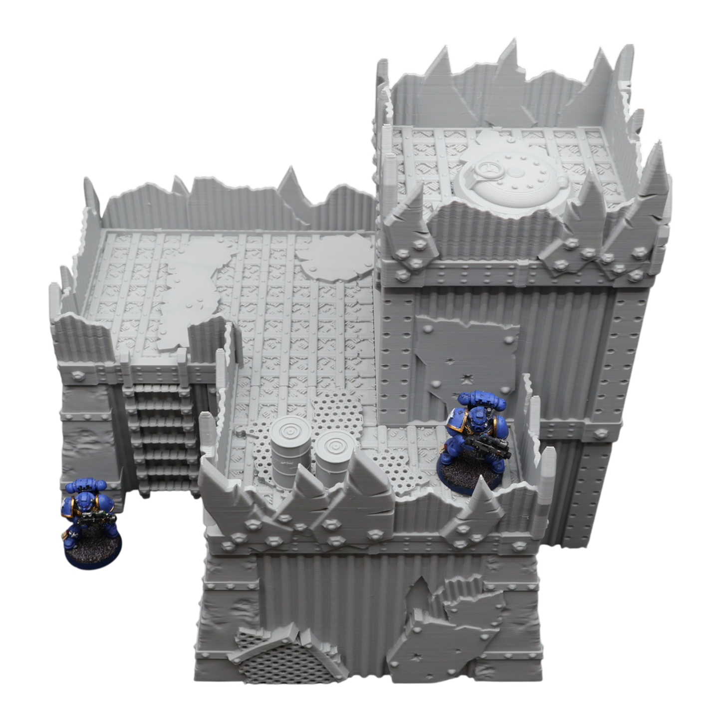 Wargaming 28mm scatter terrain scenery showing 3D-printed item that is compatible with games such as Warhammer 40K, Star Wars Legions, D+D, Dungeons and Dragons, Sci-Fi, Fantasy and other miniature tabletop games. Brand Jawar3d found at www.jawar3d.co.uk.