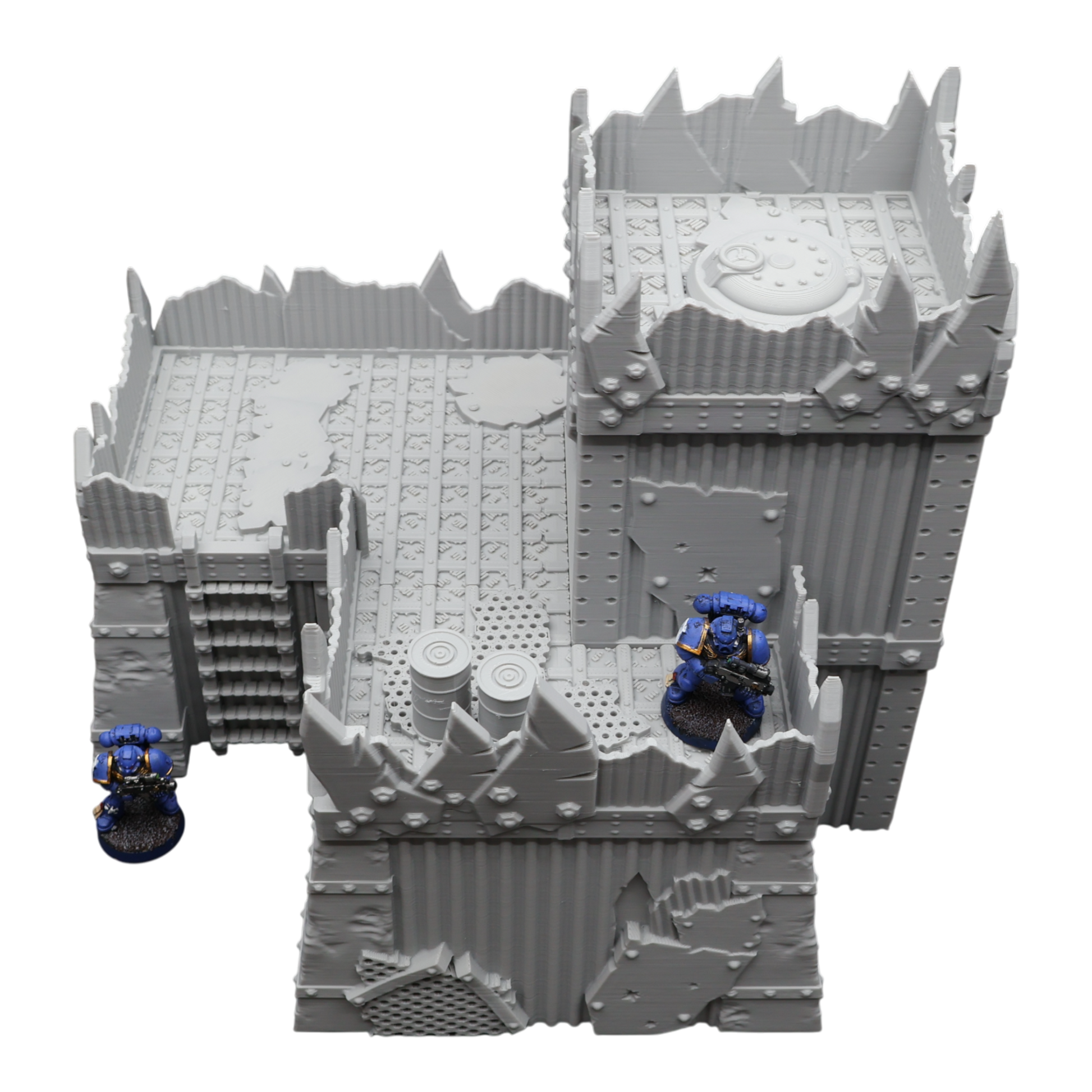 Wargaming 28mm scatter terrain scenery showing 3D-printed item that is compatible with games such as Warhammer 40K, Star Wars Legions, D+D, Dungeons and Dragons, Sci-Fi, Fantasy and other miniature tabletop games. Brand Jawar3d found at www.jawar3d.co.uk.