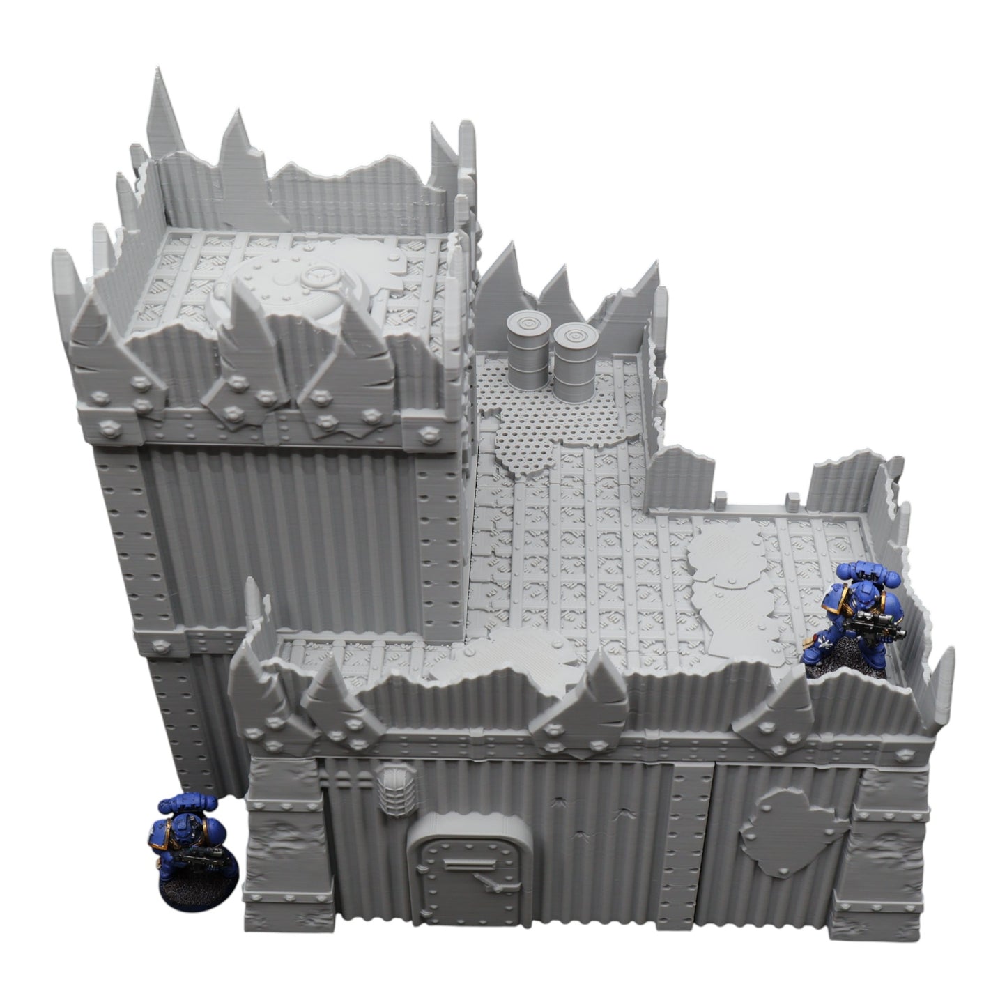 Wargaming 28mm scatter terrain scenery showing 3D-printed item that is compatible with games such as Warhammer 40K, Star Wars Legions, D+D, Dungeons and Dragons, Sci-Fi, Fantasy and other miniature tabletop games. Brand Jawar3d found at www.jawar3d.co.uk.