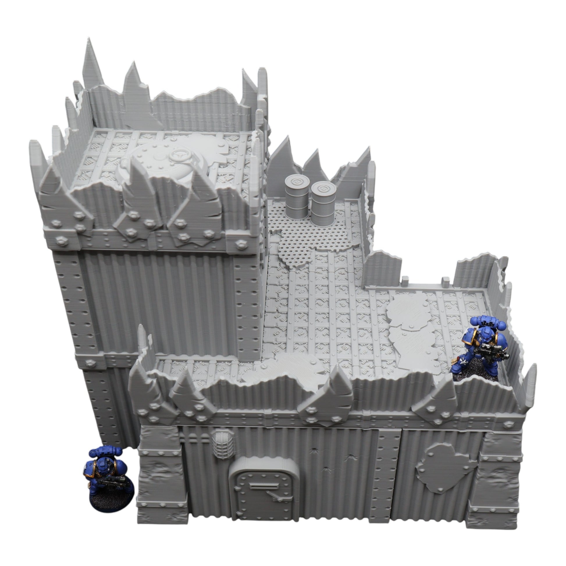 Wargaming 28mm scatter terrain scenery showing 3D-printed item that is compatible with games such as Warhammer 40K, Star Wars Legions, D+D, Dungeons and Dragons, Sci-Fi, Fantasy and other miniature tabletop games. Brand Jawar3d found at www.jawar3d.co.uk.