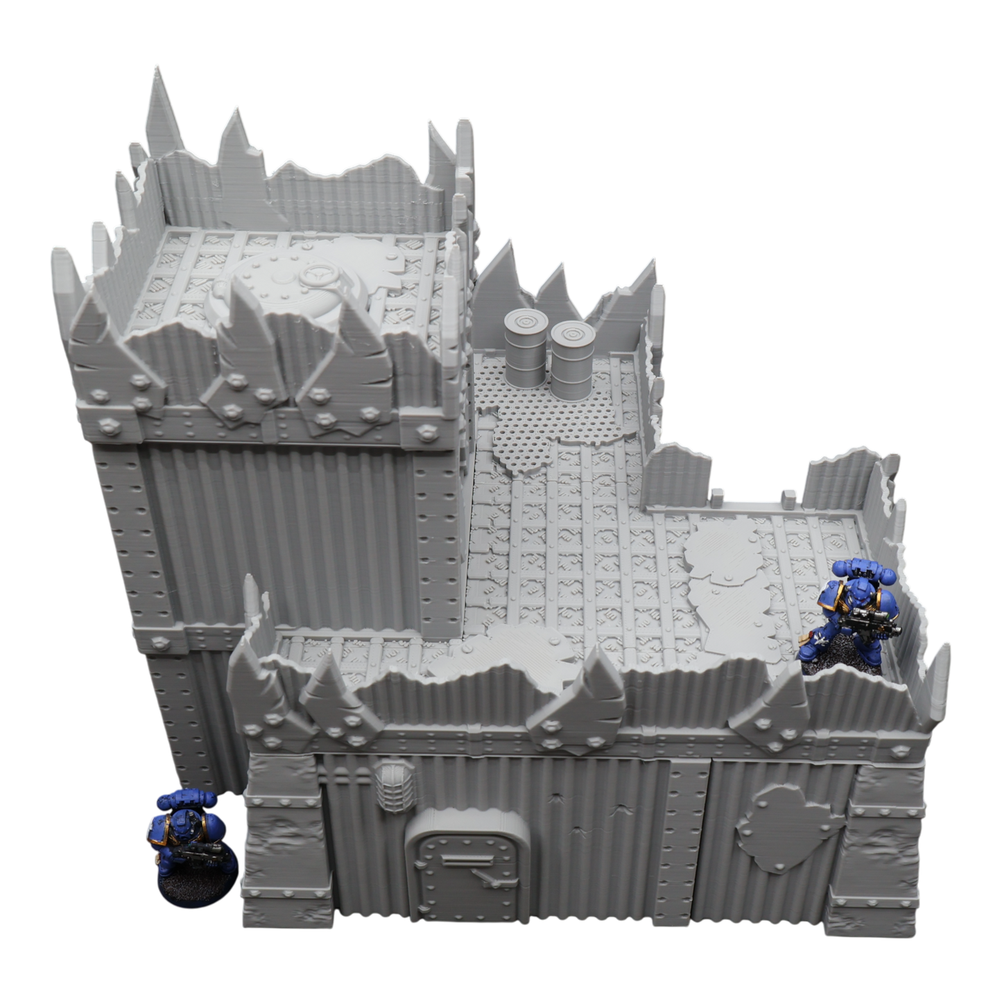 Wargaming 28mm scatter terrain scenery showing 3D-printed item that is compatible with games such as Warhammer 40K, Star Wars Legions, D+D, Dungeons and Dragons, Sci-Fi, Fantasy and other miniature tabletop games. Brand Jawar3d found at www.jawar3d.co.uk.