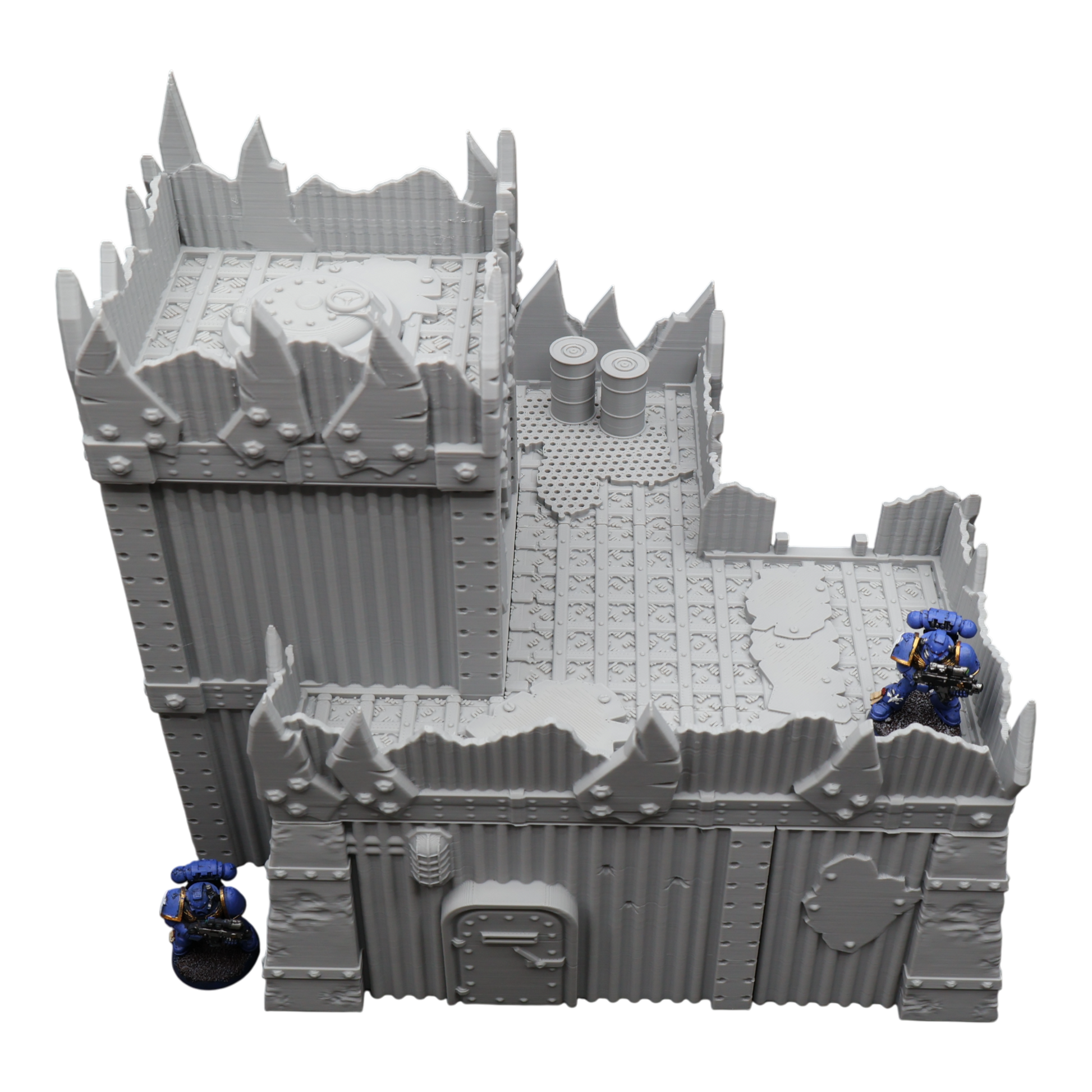Wargaming 28mm scatter terrain scenery showing 3D-printed item that is compatible with games such as Warhammer 40K, Star Wars Legions, D+D, Dungeons and Dragons, Sci-Fi, Fantasy and other miniature tabletop games. Brand Jawar3d found at www.jawar3d.co.uk.