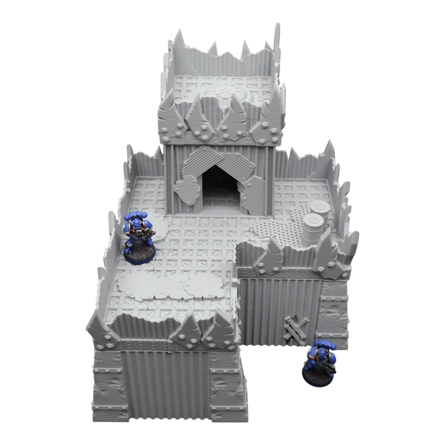 Wargaming 28mm scatter terrain scenery showing 3D-printed item that is compatible with games such as Warhammer 40K, Star Wars Legions, D+D, Dungeons and Dragons, Sci-Fi, Fantasy and other miniature tabletop games. Brand Jawar3d found at www.jawar3d.co.uk.