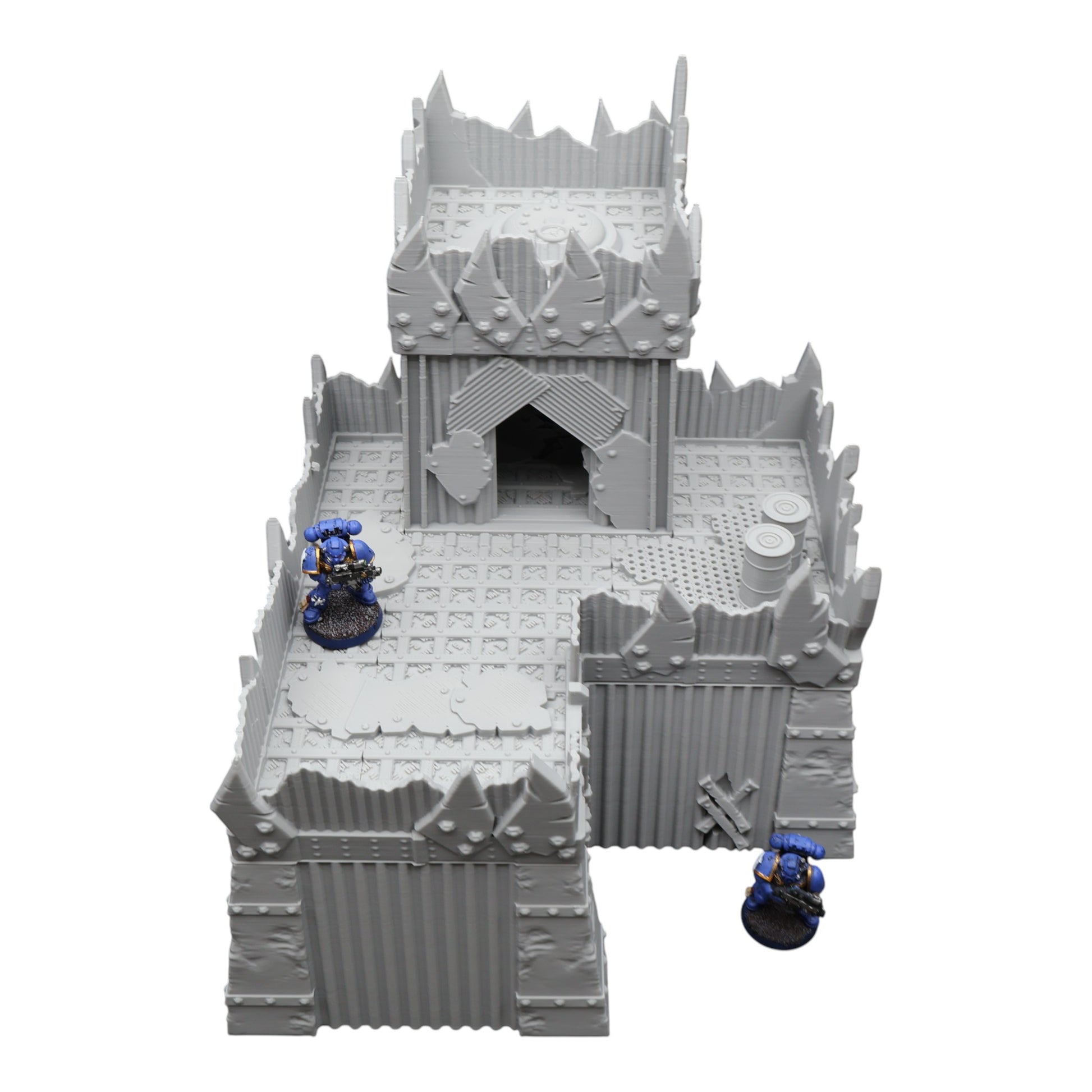 Wargaming 28mm scatter terrain scenery showing 3D-printed item that is compatible with games such as Warhammer 40K, Star Wars Legions, D+D, Dungeons and Dragons, Sci-Fi, Fantasy and other miniature tabletop games. Brand Jawar3d found at www.jawar3d.co.uk.