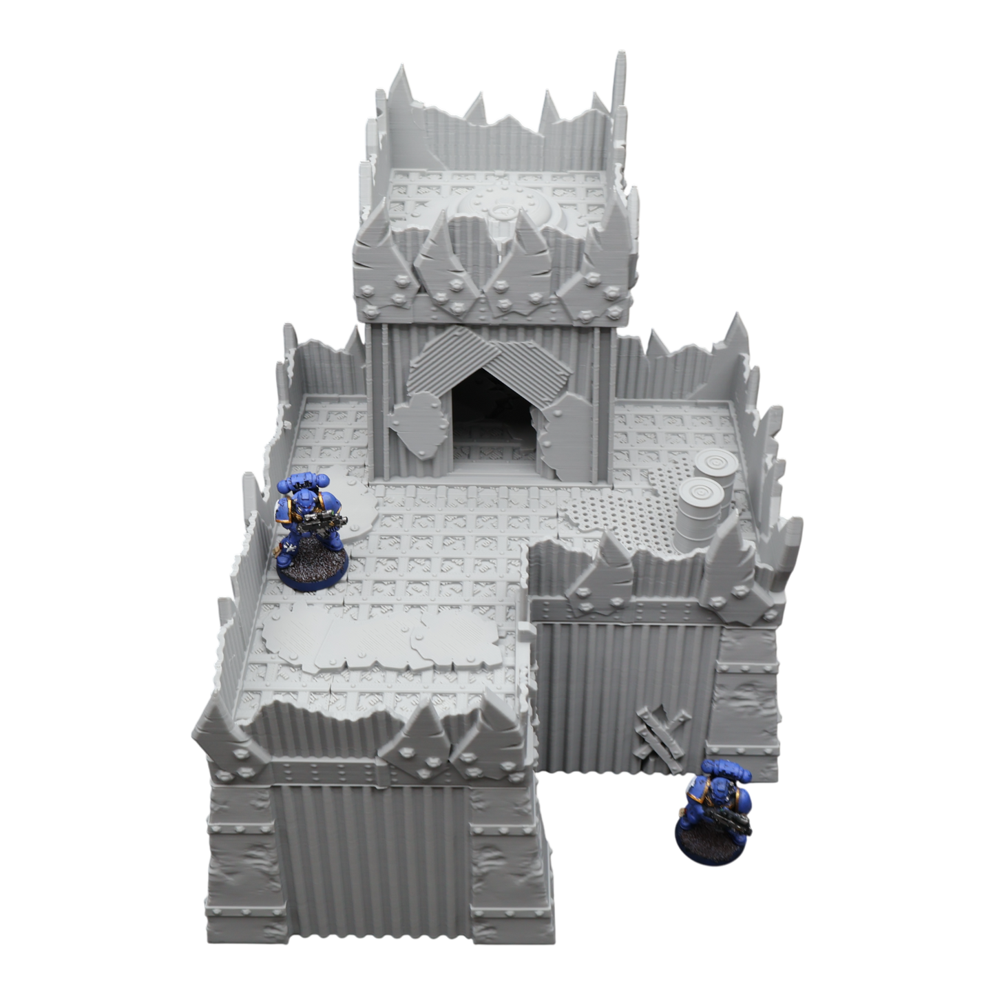 Wargaming 28mm scatter terrain scenery showing 3D-printed item that is compatible with games such as Warhammer 40K, Star Wars Legions, D+D, Dungeons and Dragons, Sci-Fi, Fantasy and other miniature tabletop games. Brand Jawar3d found at www.jawar3d.co.uk.
