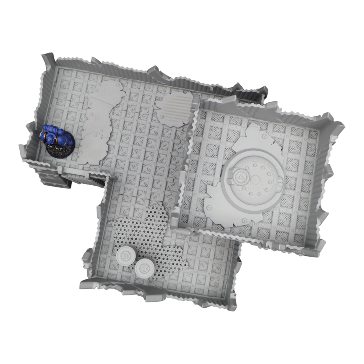 Wargaming 28mm scatter terrain scenery showing 3D-printed item that is compatible with games such as Warhammer 40K, Star Wars Legions, D+D, Dungeons and Dragons, Sci-Fi, Fantasy and other miniature tabletop games. Brand Jawar3d found at www.jawar3d.co.uk.