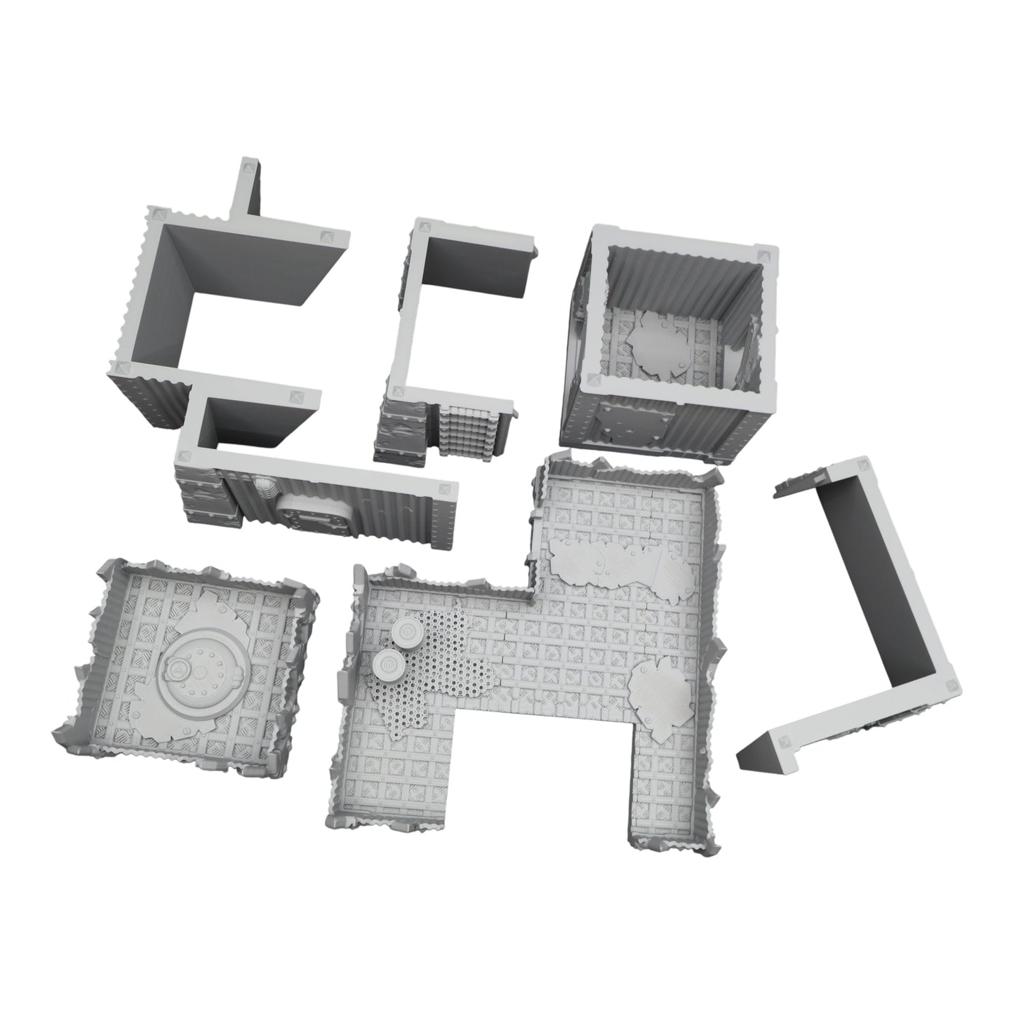 Wargaming 28mm scatter terrain scenery showing 3D-printed item that is compatible with games such as Warhammer 40K, Star Wars Legions, D+D, Dungeons and Dragons, Sci-Fi, Fantasy and other miniature tabletop games. Brand Jawar3d found at www.jawar3d.co.uk.