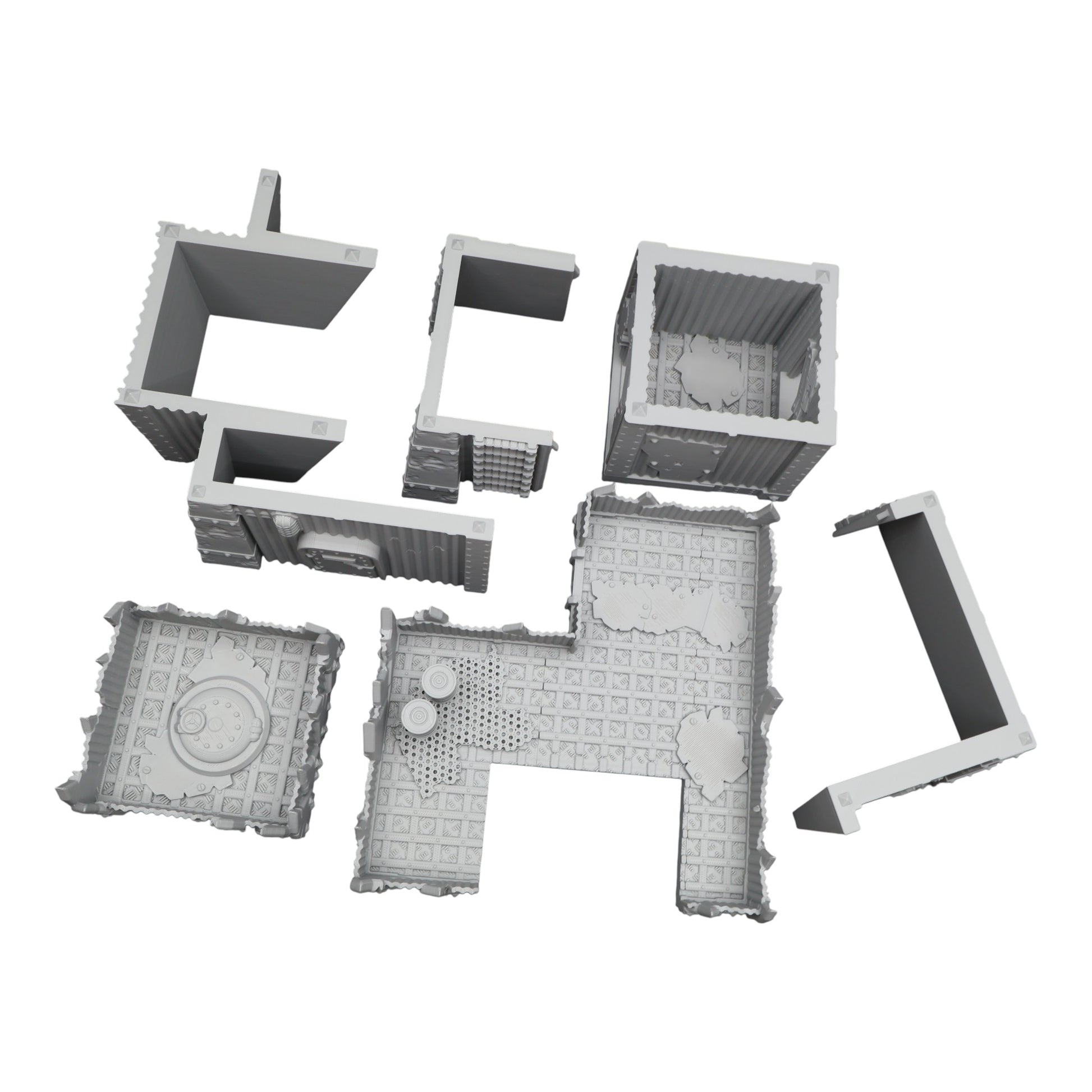 Wargaming 28mm scatter terrain scenery showing 3D-printed item that is compatible with games such as Warhammer 40K, Star Wars Legions, D+D, Dungeons and Dragons, Sci-Fi, Fantasy and other miniature tabletop games. Brand Jawar3d found at www.jawar3d.co.uk.