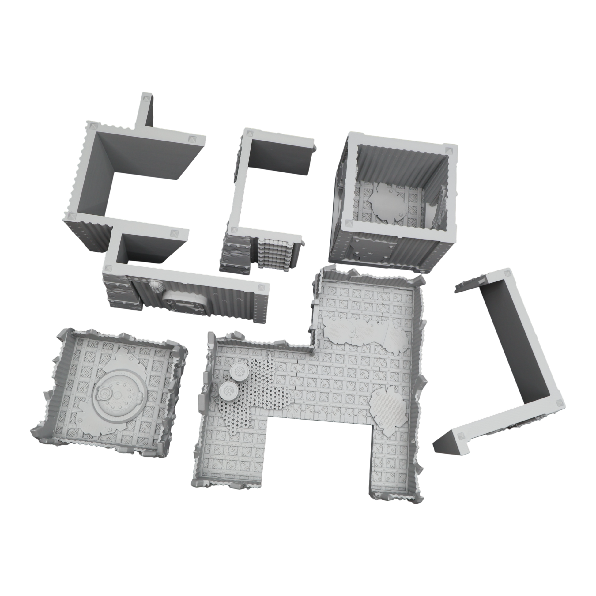 Wargaming 28mm scatter terrain scenery showing 3D-printed item that is compatible with games such as Warhammer 40K, Star Wars Legions, D+D, Dungeons and Dragons, Sci-Fi, Fantasy and other miniature tabletop games. Brand Jawar3d found at www.jawar3d.co.uk.