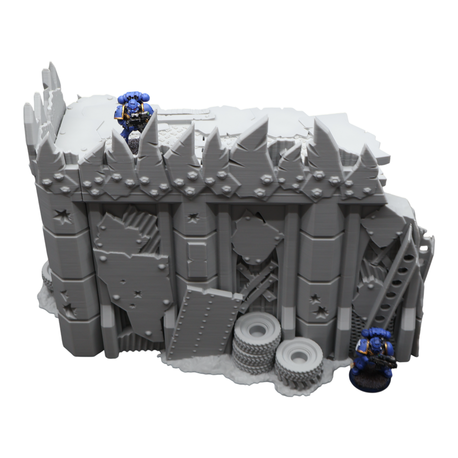 Wargaming 28mm scatter terrain scenery showing 3D-printed item that is compatible with games such as Warhammer 40K, Star Wars Legions, D+D, Dungeons and Dragons, Sci-Fi, Fantasy and other miniature tabletop games. Brand Jawar3d found at www.jawar3d.co.uk.