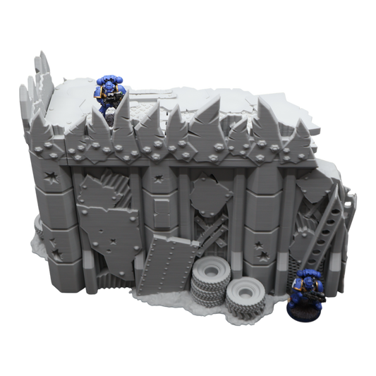 Wargaming 28mm scatter terrain scenery showing 3D-printed item that is compatible with games such as Warhammer 40K, Star Wars Legions, D+D, Dungeons and Dragons, Sci-Fi, Fantasy and other miniature tabletop games. Brand Jawar3d found at www.jawar3d.co.uk.