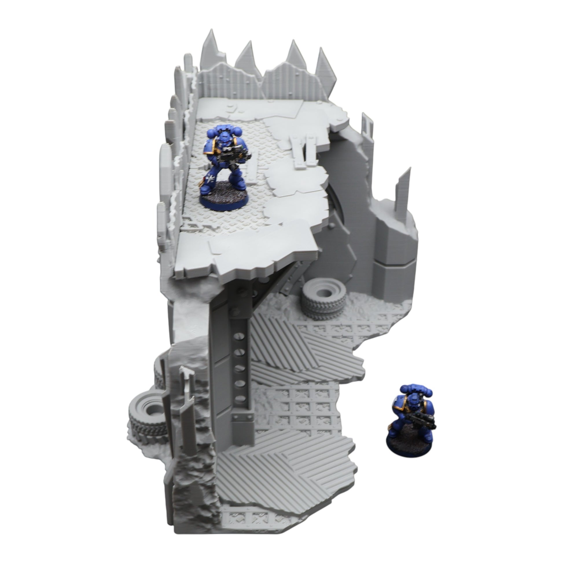 Wargaming 28mm scatter terrain scenery showing 3D-printed item that is compatible with games such as Warhammer 40K, Star Wars Legions, D+D, Dungeons and Dragons, Sci-Fi, Fantasy and other miniature tabletop games. Brand Jawar3d found at www.jawar3d.co.uk.