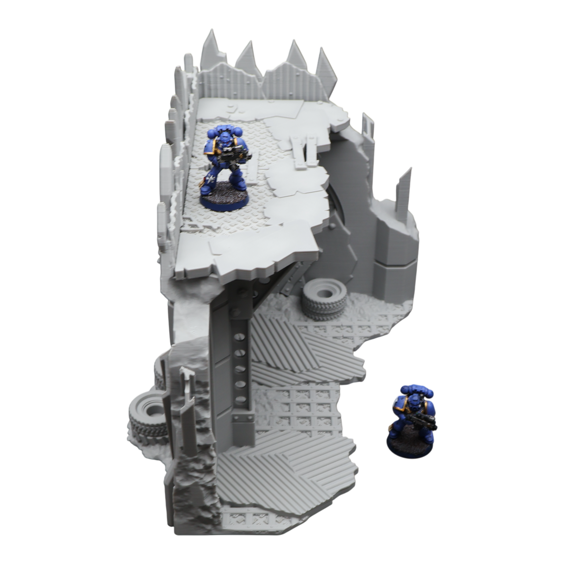 Wargaming 28mm scatter terrain scenery showing 3D-printed item that is compatible with games such as Warhammer 40K, Star Wars Legions, D+D, Dungeons and Dragons, Sci-Fi, Fantasy and other miniature tabletop games. Brand Jawar3d found at www.jawar3d.co.uk.