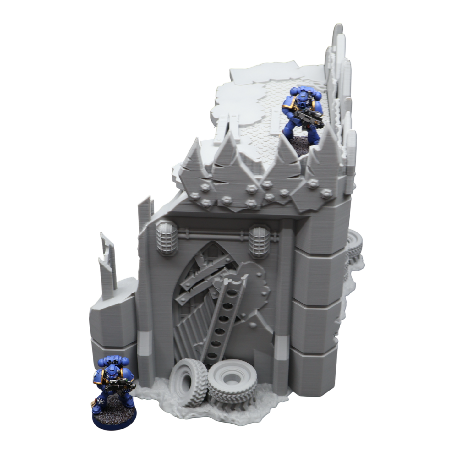 Wargaming 28mm scatter terrain scenery showing 3D-printed item that is compatible with games such as Warhammer 40K, Star Wars Legions, D+D, Dungeons and Dragons, Sci-Fi, Fantasy and other miniature tabletop games. Brand Jawar3d found at www.jawar3d.co.uk.
