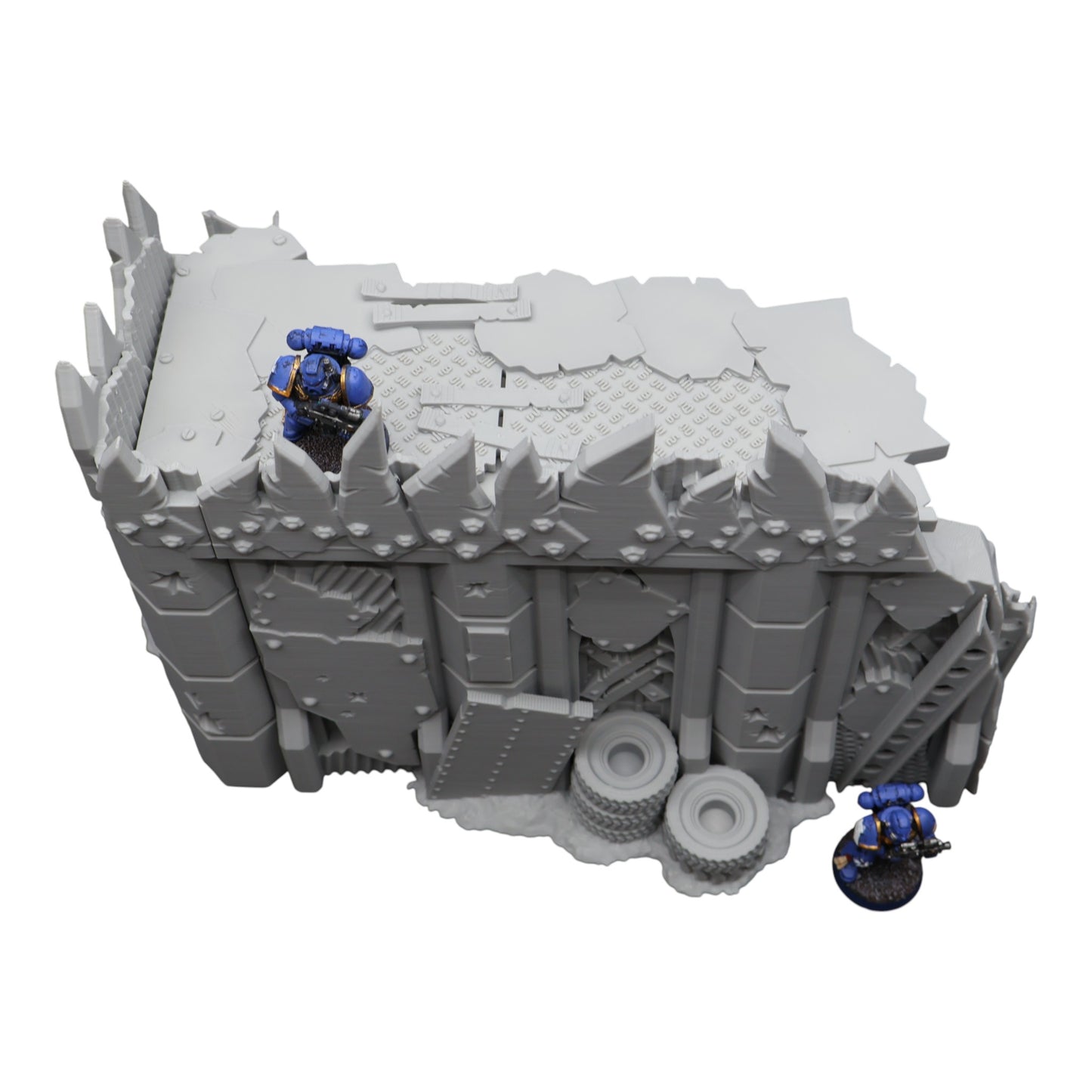Wargaming 28mm scatter terrain scenery showing 3D-printed item that is compatible with games such as Warhammer 40K, Star Wars Legions, D+D, Dungeons and Dragons, Sci-Fi, Fantasy and other miniature tabletop games. Brand Jawar3d found at www.jawar3d.co.uk.