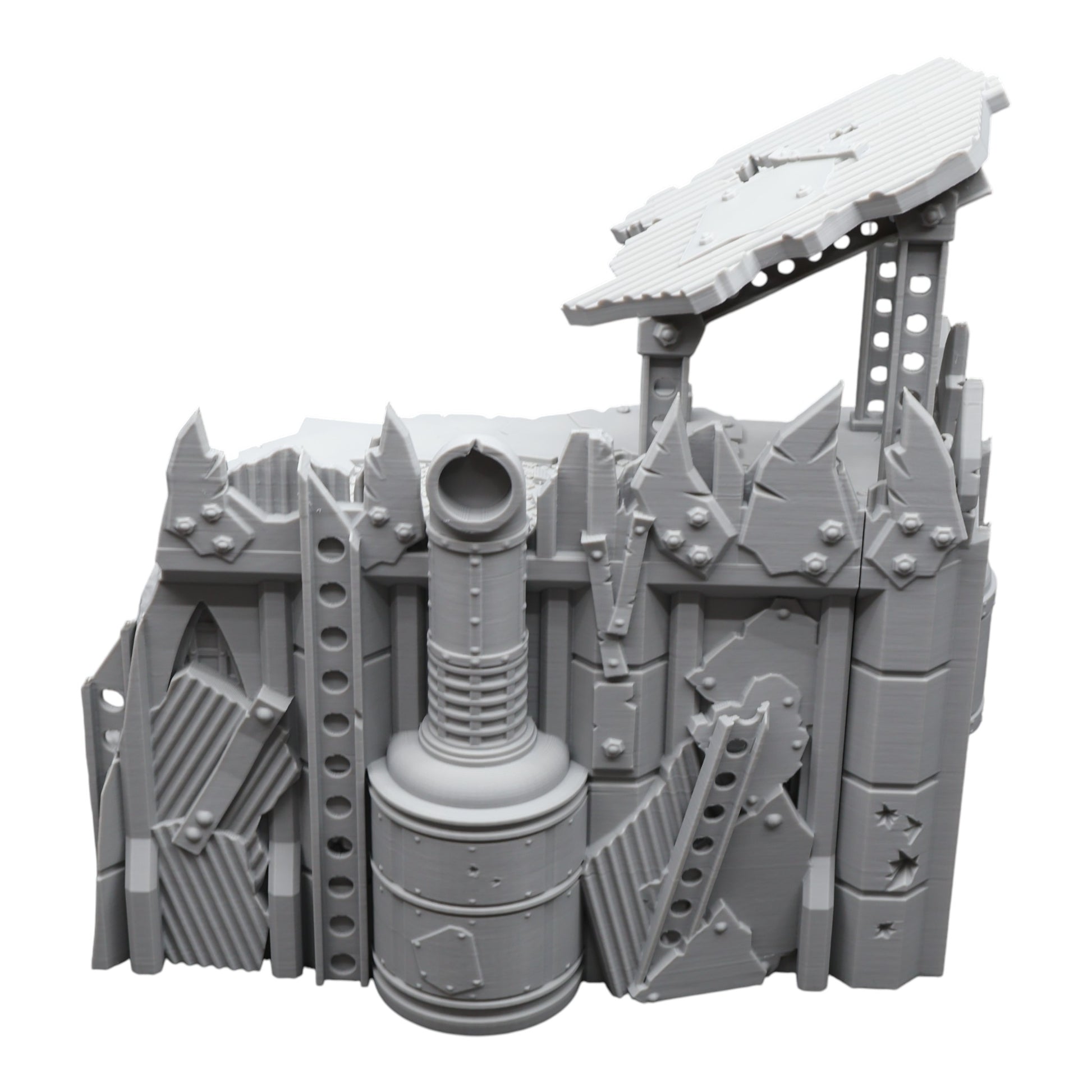 Wargaming 28mm scatter terrain scenery showing 3D-printed item that is compatible with games such as Warhammer 40K, Star Wars Legions, D+D, Dungeons and Dragons, Sci-Fi, Fantasy and other miniature tabletop games. Brand Jawar3d found at www.jawar3d.co.uk.