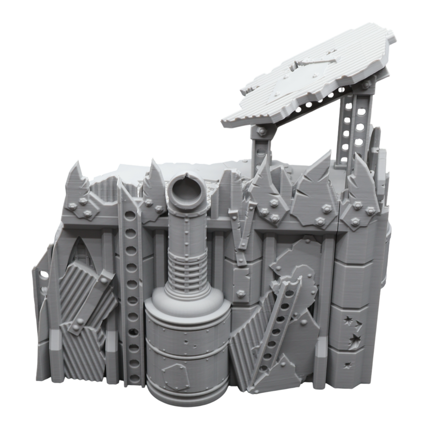 Wargaming 28mm scatter terrain scenery showing 3D-printed item that is compatible with games such as Warhammer 40K, Star Wars Legions, D+D, Dungeons and Dragons, Sci-Fi, Fantasy and other miniature tabletop games. Brand Jawar3d found at www.jawar3d.co.uk.
