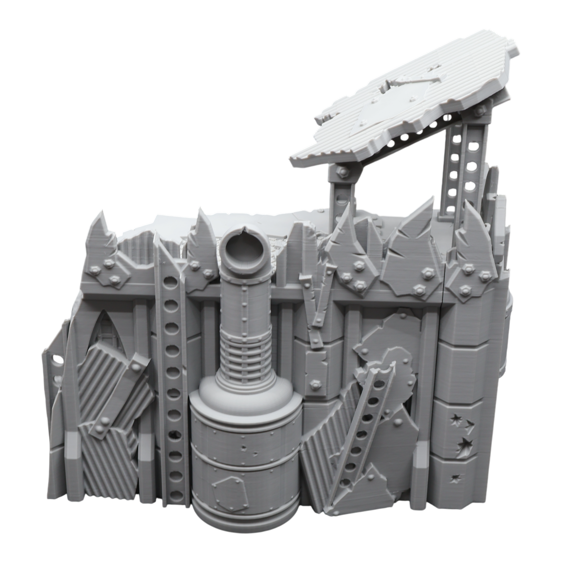 Wargaming 28mm scatter terrain scenery showing 3D-printed item that is compatible with games such as Warhammer 40K, Star Wars Legions, D+D, Dungeons and Dragons, Sci-Fi, Fantasy and other miniature tabletop games. Brand Jawar3d found at www.jawar3d.co.uk.