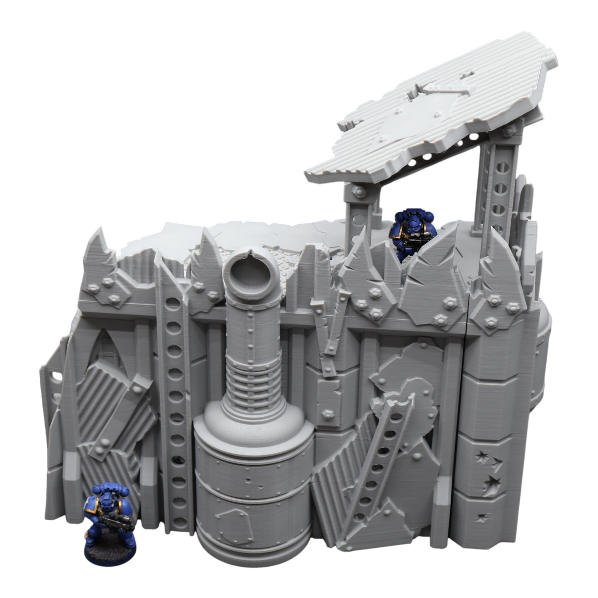 Wargaming 28mm scatter terrain scenery showing 3D-printed item that is compatible with games such as Warhammer 40K, Star Wars Legions, D+D, Dungeons and Dragons, Sci-Fi, Fantasy and other miniature tabletop games. Brand Jawar3d found at www.jawar3d.co.uk.