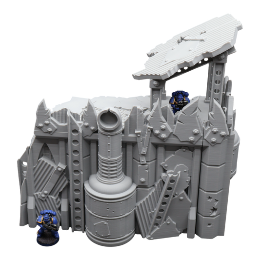 Wargaming 28mm scatter terrain scenery showing 3D-printed item that is compatible with games such as Warhammer 40K, Star Wars Legions, D+D, Dungeons and Dragons, Sci-Fi, Fantasy and other miniature tabletop games. Brand Jawar3d found at www.jawar3d.co.uk.