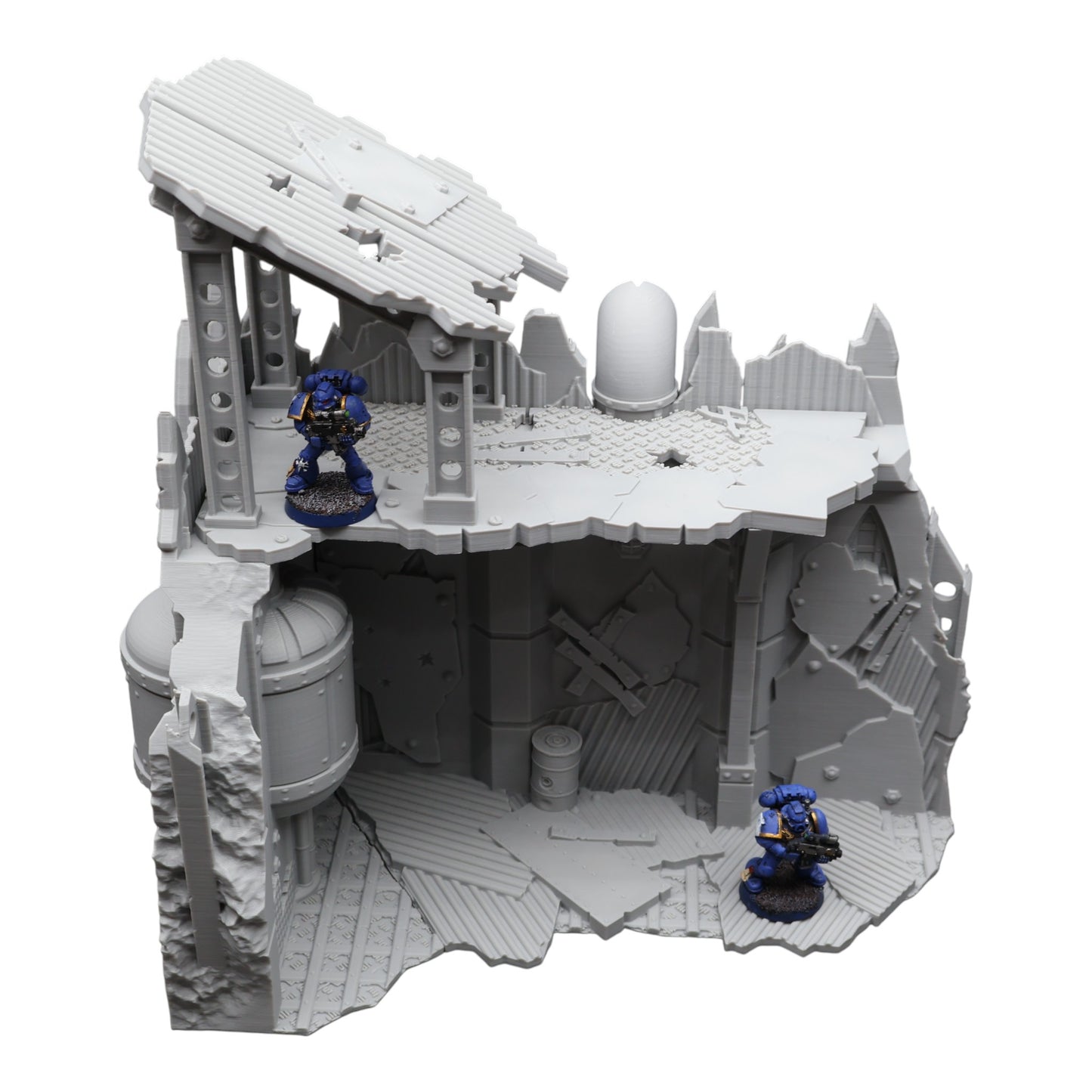 Wargaming 28mm scatter terrain scenery showing 3D-printed item that is compatible with games such as Warhammer 40K, Star Wars Legions, D+D, Dungeons and Dragons, Sci-Fi, Fantasy and other miniature tabletop games. Brand Jawar3d found at www.jawar3d.co.uk.