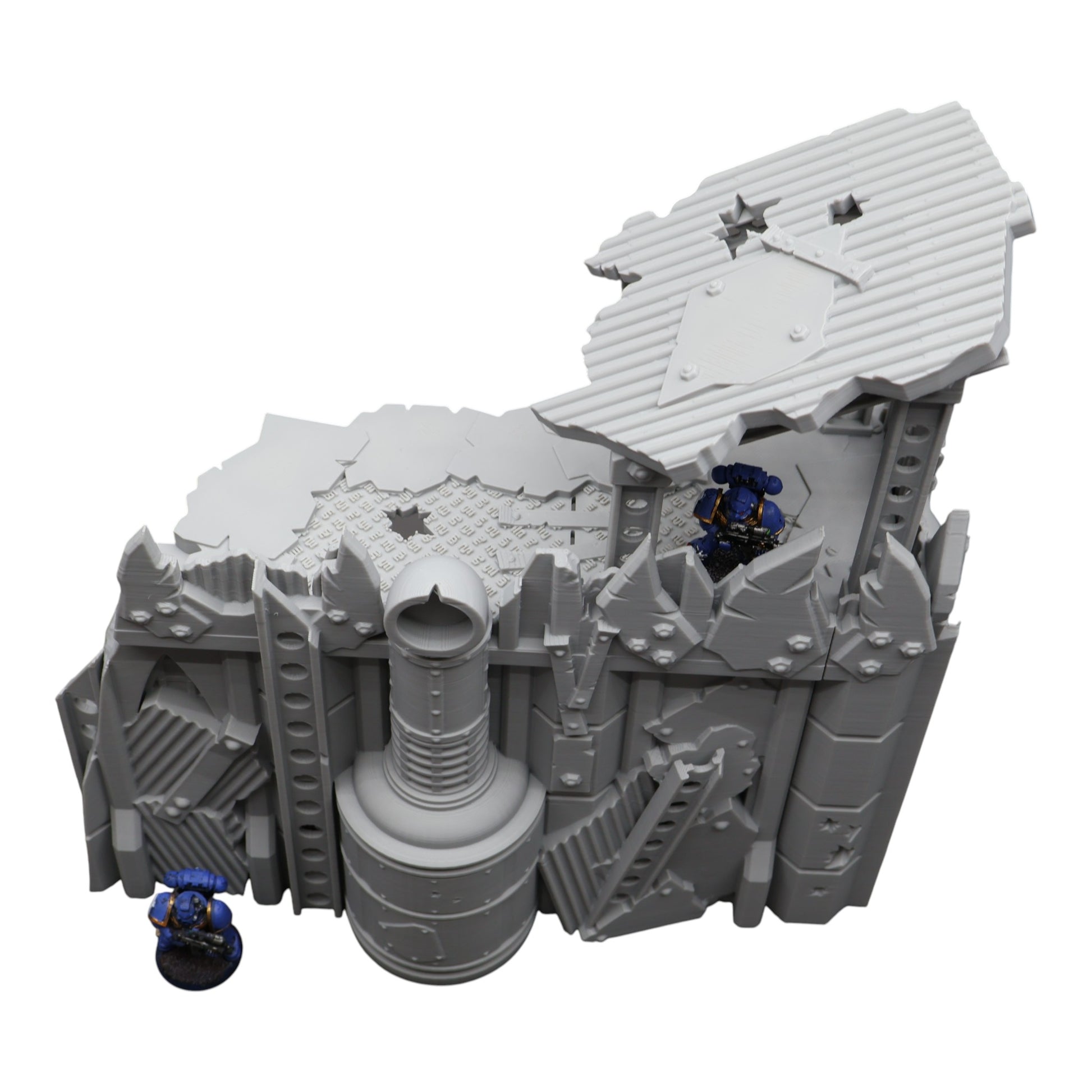 Wargaming 28mm scatter terrain scenery showing 3D-printed item that is compatible with games such as Warhammer 40K, Star Wars Legions, D+D, Dungeons and Dragons, Sci-Fi, Fantasy and other miniature tabletop games. Brand Jawar3d found at www.jawar3d.co.uk.