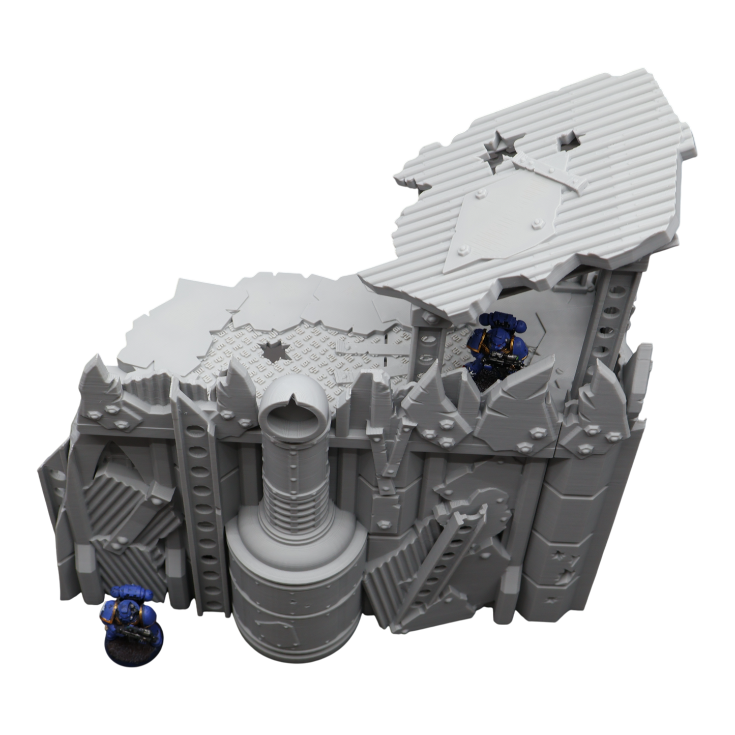 Wargaming 28mm scatter terrain scenery showing 3D-printed item that is compatible with games such as Warhammer 40K, Star Wars Legions, D+D, Dungeons and Dragons, Sci-Fi, Fantasy and other miniature tabletop games. Brand Jawar3d found at www.jawar3d.co.uk.