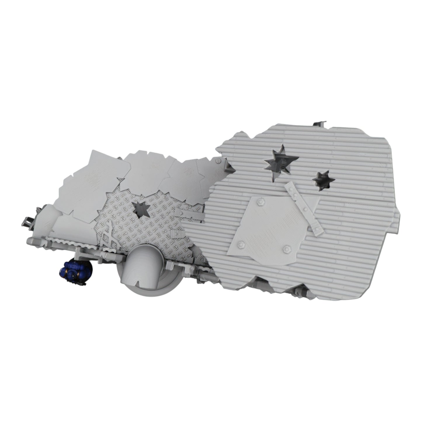 Wargaming 28mm scatter terrain scenery showing 3D-printed item that is compatible with games such as Warhammer 40K, Star Wars Legions, D+D, Dungeons and Dragons, Sci-Fi, Fantasy and other miniature tabletop games. Brand Jawar3d found at www.jawar3d.co.uk.